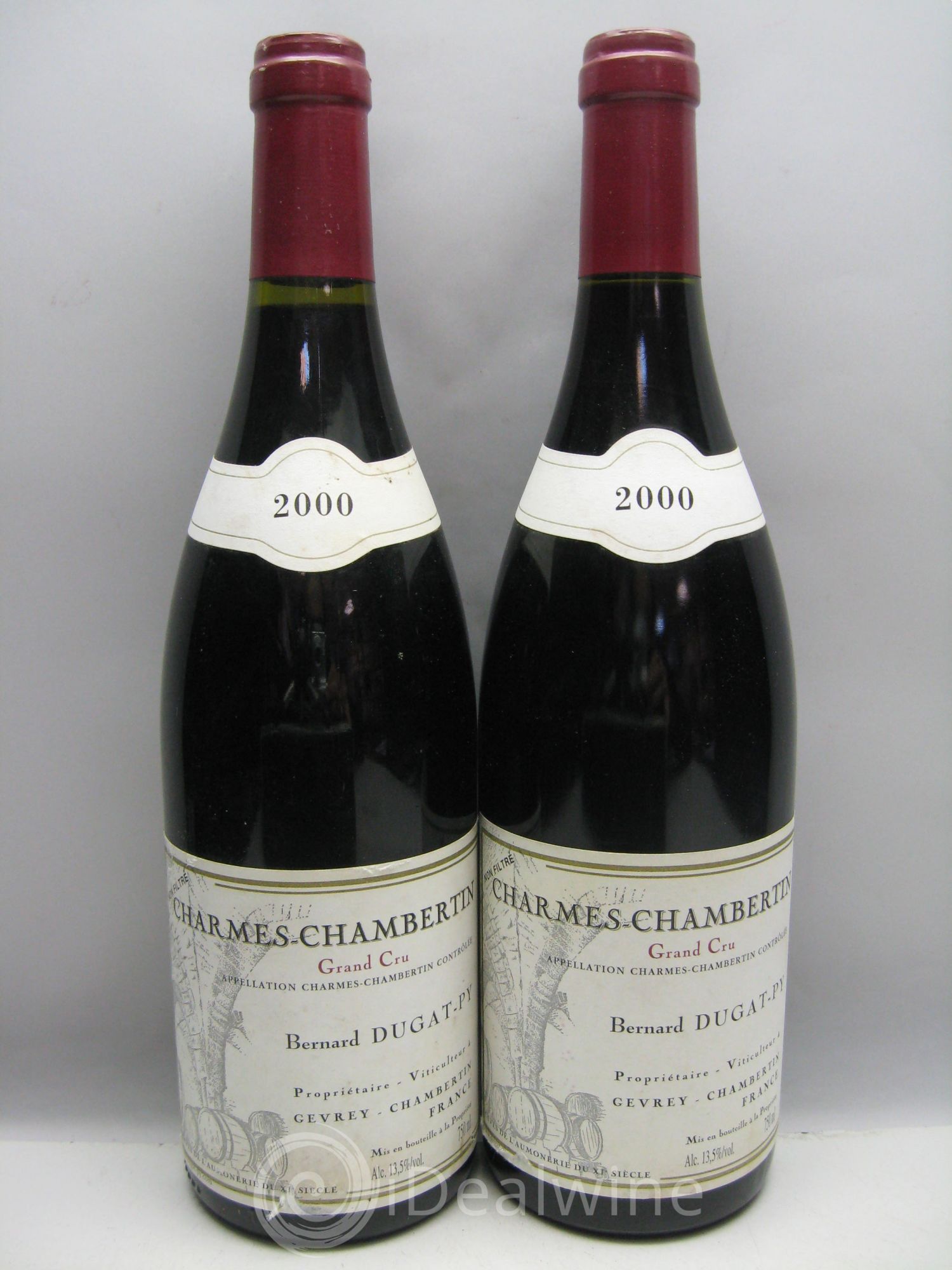 Charmes-Chambertin Grand Cru Dugat-Py 2000 - Lot de 2 bouteilles - 0