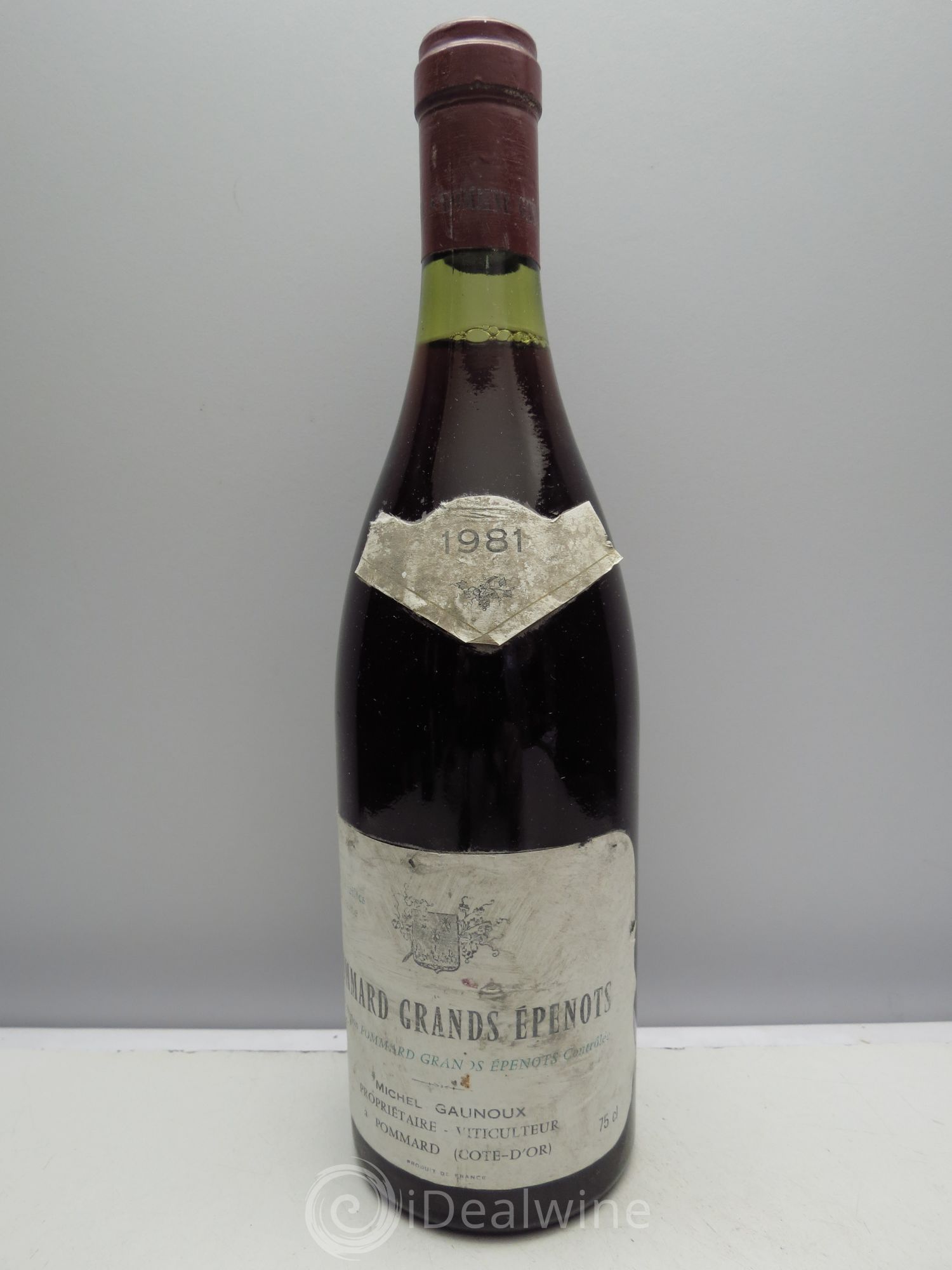 Pommard 1er Cru Grands Epenots Michel Gaunoux (sans prix de réserve) 1981 - Lot de 1 bouteille - 0
