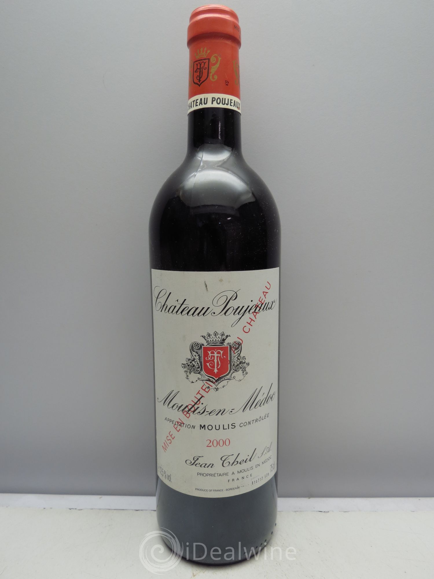 Château Poujeaux (sans prix de réserve) 2000 - Lot de 1 bouteille - 0