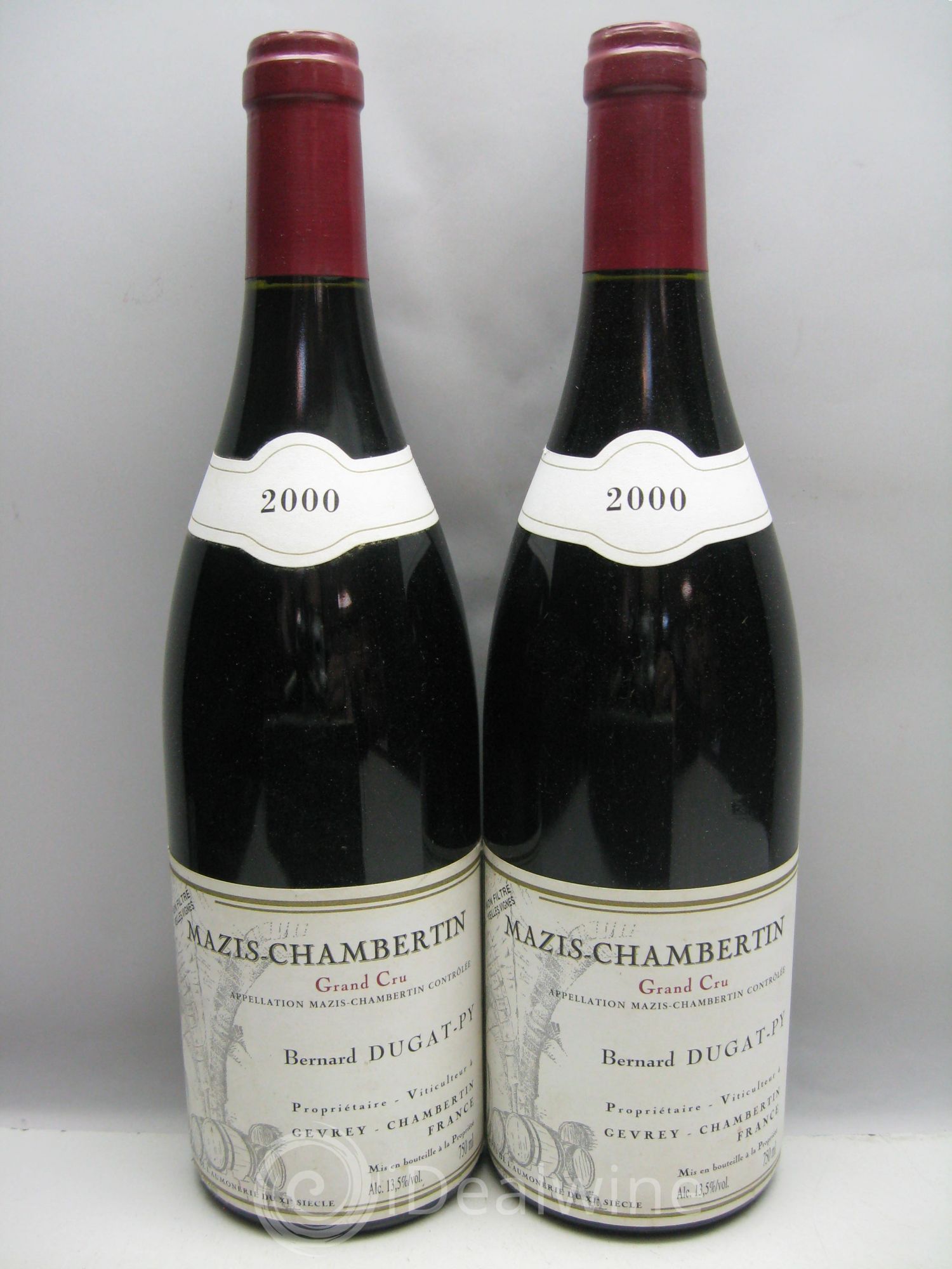 Mazis-Chambertin Grand Cru Vieilles Vignes Dugat-Py Vieilles Vignes 2000 - Lot de 2 bouteilles - 0