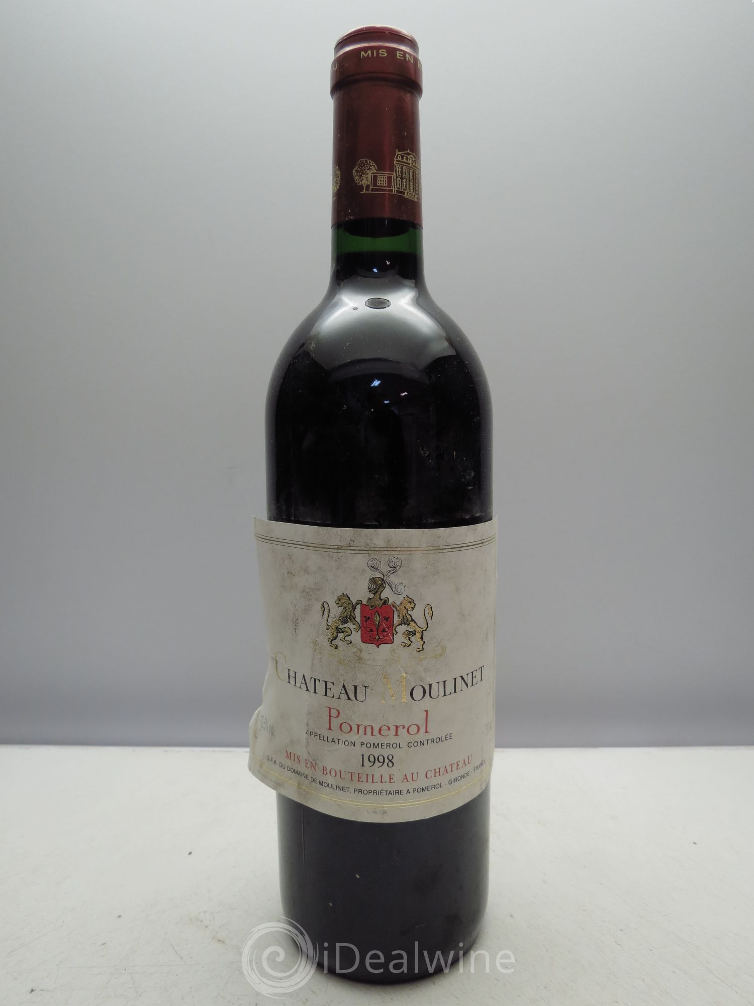 Château Moulinet (sans prix de réserve) 1998 - Lot de 1 bouteille - 0