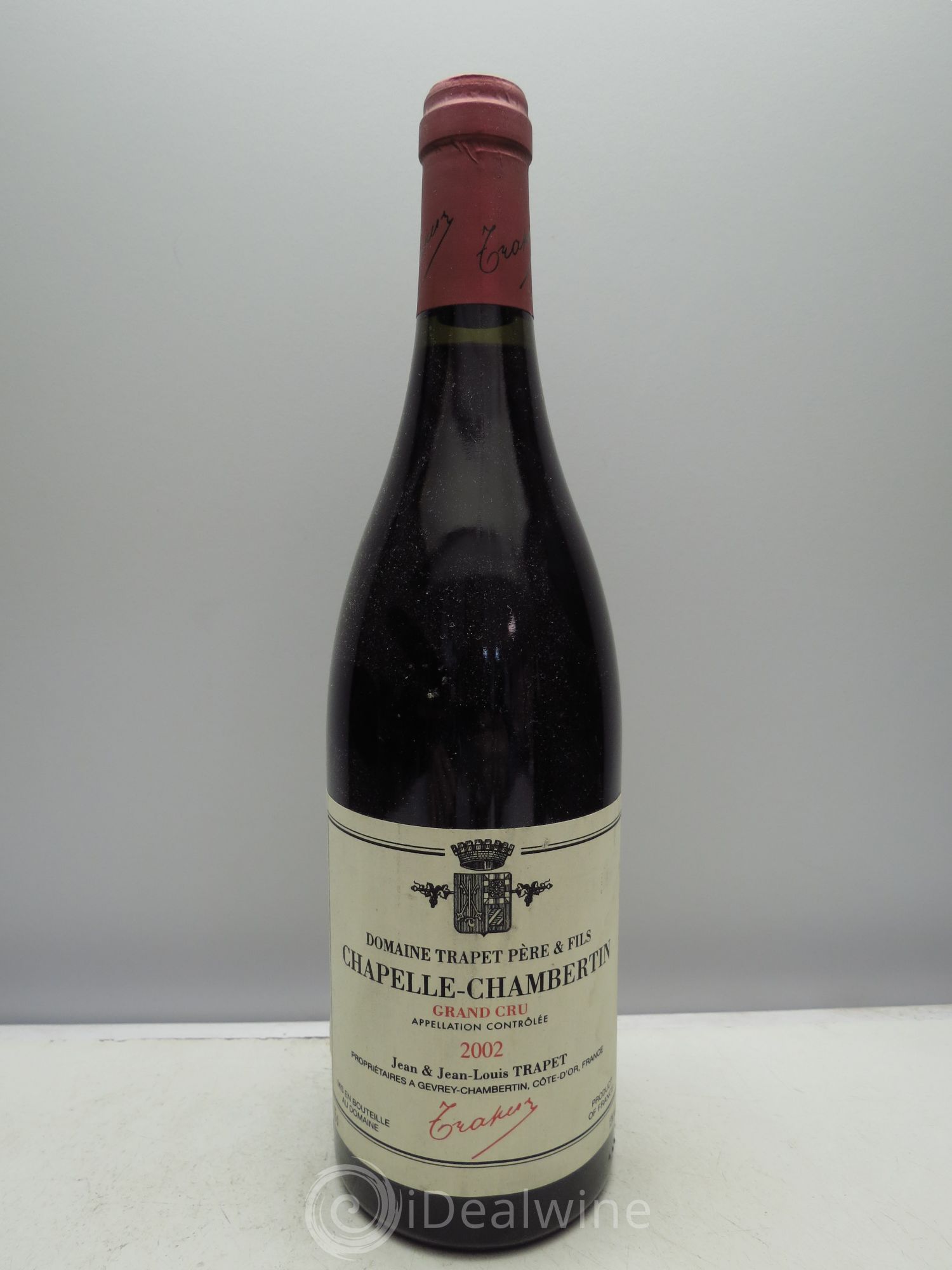 Chapelle-Chambertin Grand Cru Domaine Trapet (sans prix de réserve) 2002 - Lot de 1 bouteille - 0