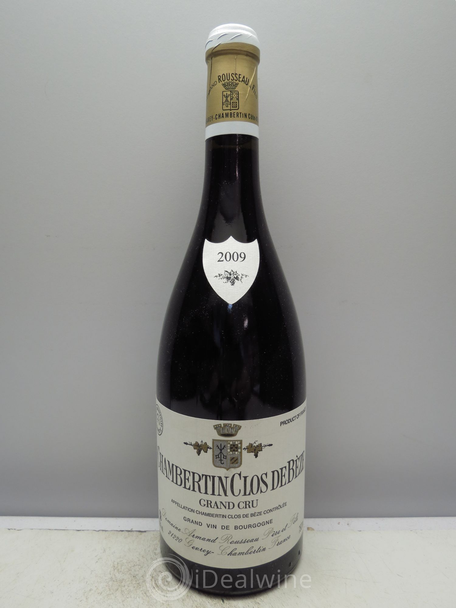 Chambertin Clos de Bèze Grand Cru Armand Rousseau (Domaine) 2009 - Lot de 1 bouteille - 0