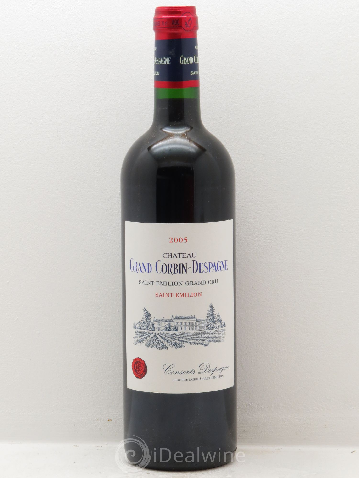 Château Grand Corbin Despagne Grand Cru Classé 2005 - Lot de 6 bouteilles - 0