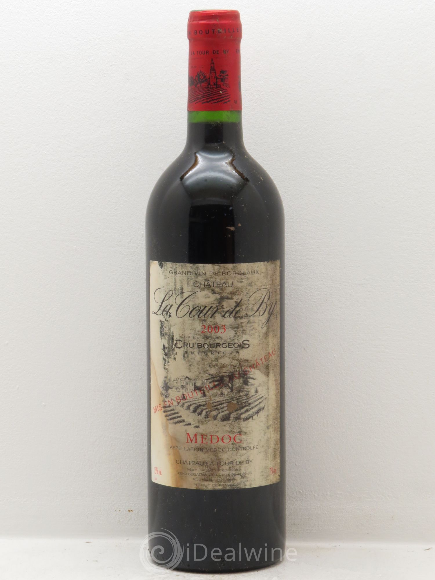 Château La Tour de By Cru Bourgeois (sans prix de réserve) 2003 - Lot de 12 bouteilles - 0