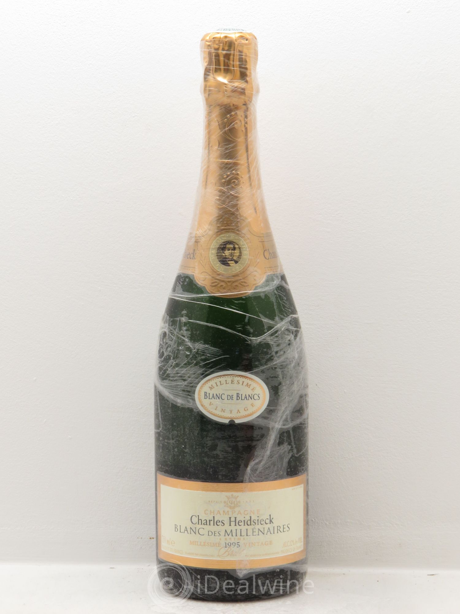 Blanc de Blancs Blanc des Millénaires Brut Charles Heidsieck (sans prix de réserve) 1995 - Lot de 1 bouteille - 0