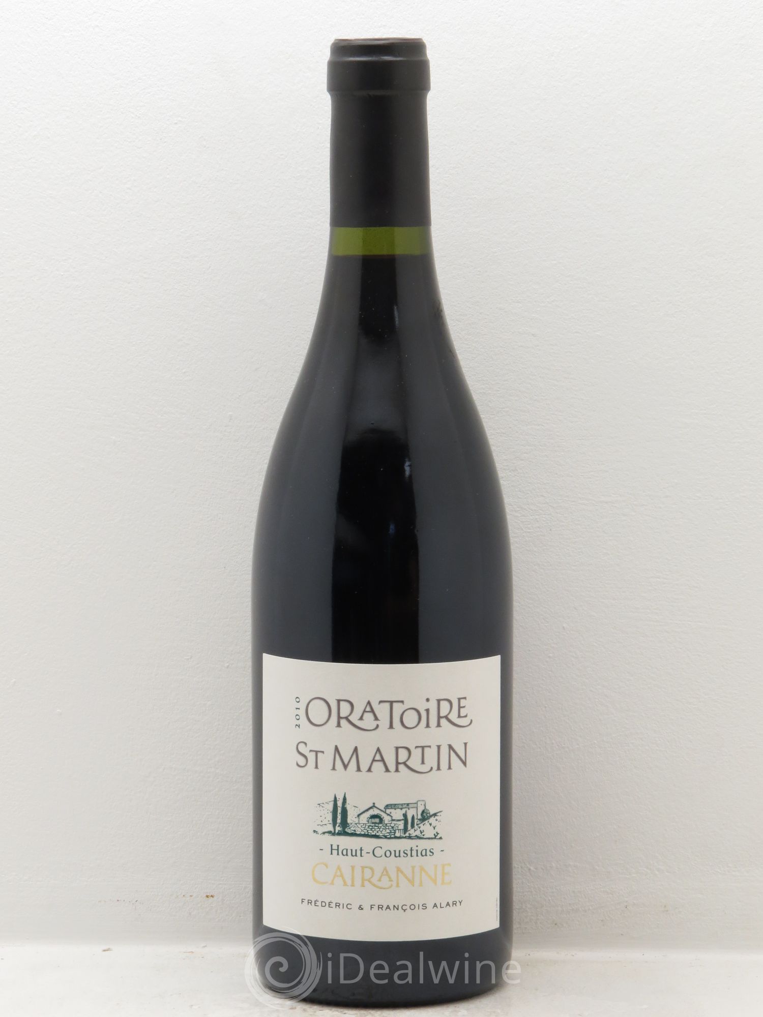 Cairanne Haut-Coustias Oratoire Saint-Martin - Frédéric et François Alary (sans prix de réserve) 2010 - Lot de 1 bouteille - 0