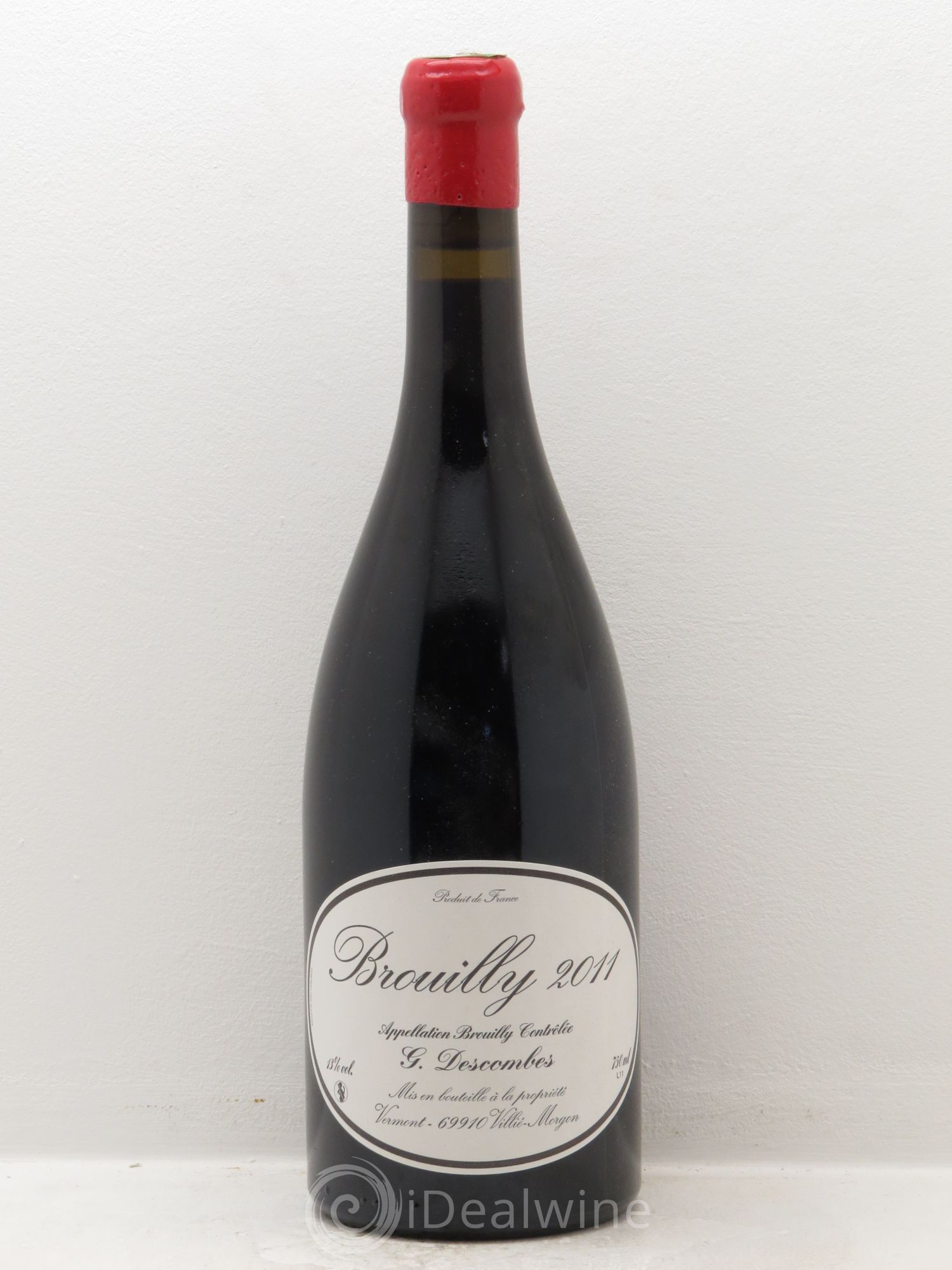 Brouilly Vieilles vignes Georges Descombes (Domaine) (sans prix de réserve) 2011 - Lot de 1 bouteille - 0
