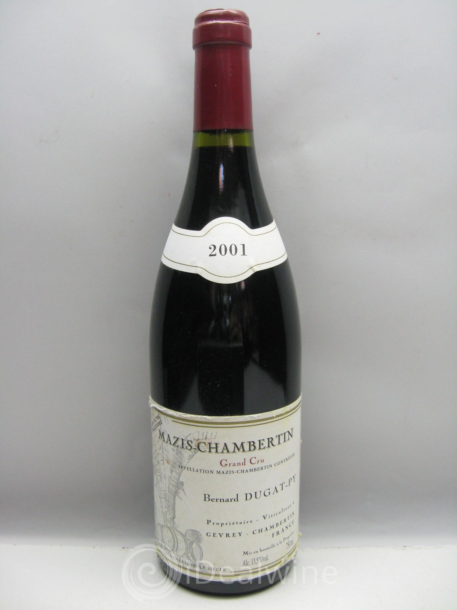 Mazis-Chambertin Grand Cru Vieilles Vignes Dugat-Py Vieilles Vignes 2001 - Lot de 1 bouteille - 0