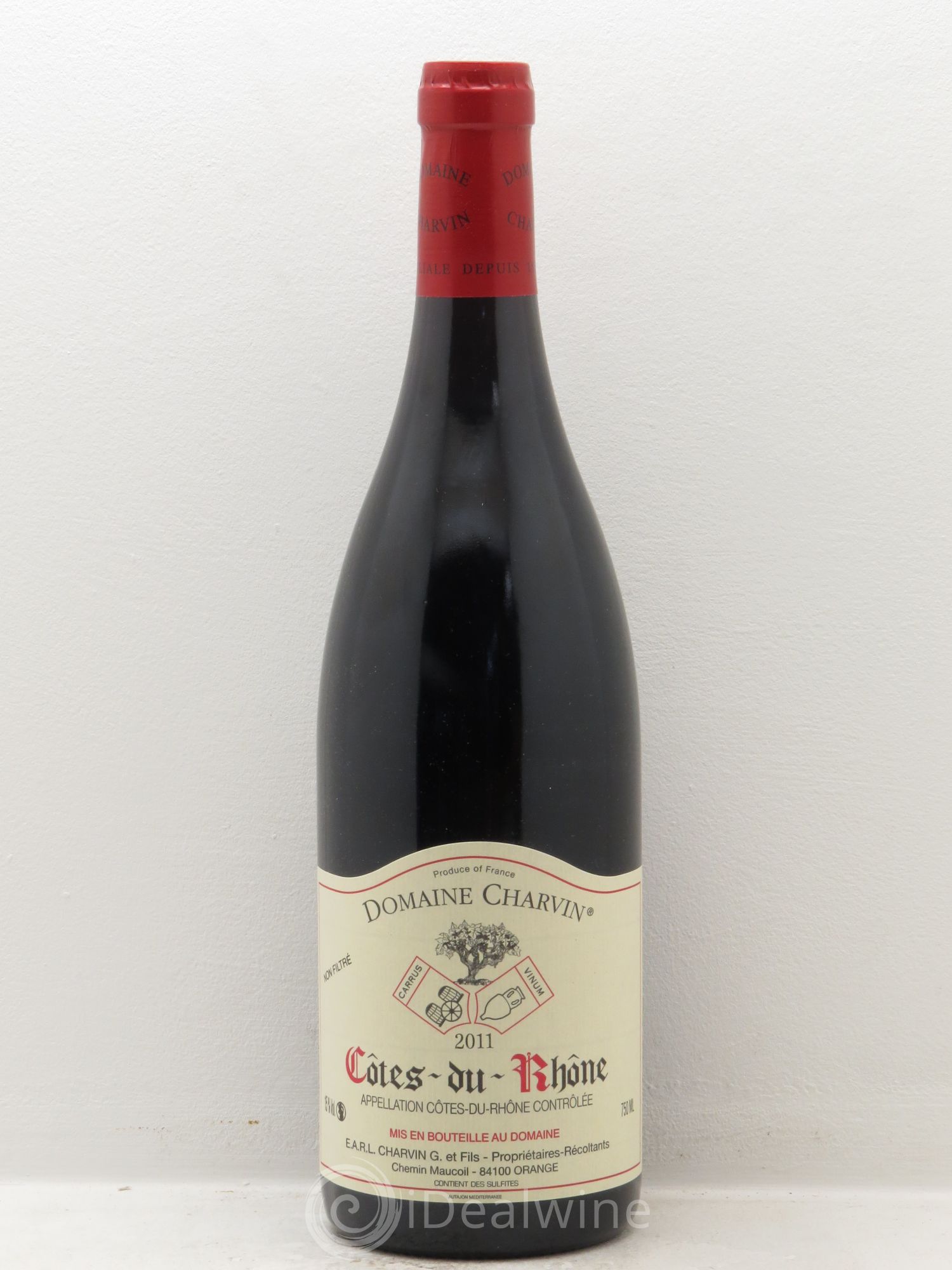Côtes-du-Rhône Charvin (Domaine) (sans prix de réserve) 2011 - Lot de 6 bouteilles - 0