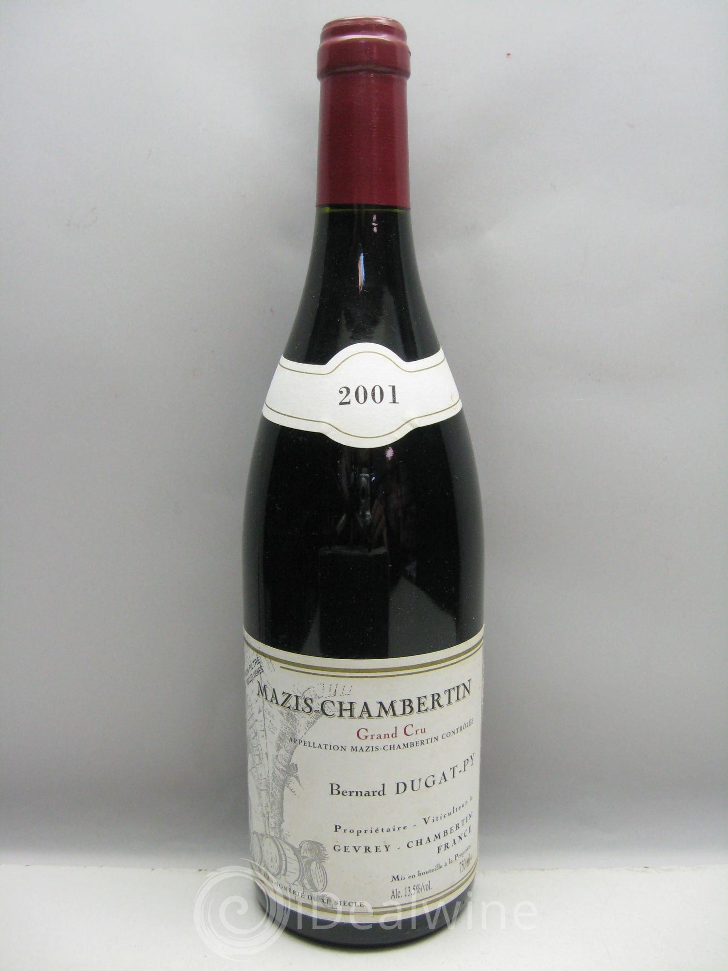 Mazis-Chambertin Grand Cru Vieilles Vignes Dugat-Py Vieilles Vignes 2001 - Lot de 1 bouteille - 0