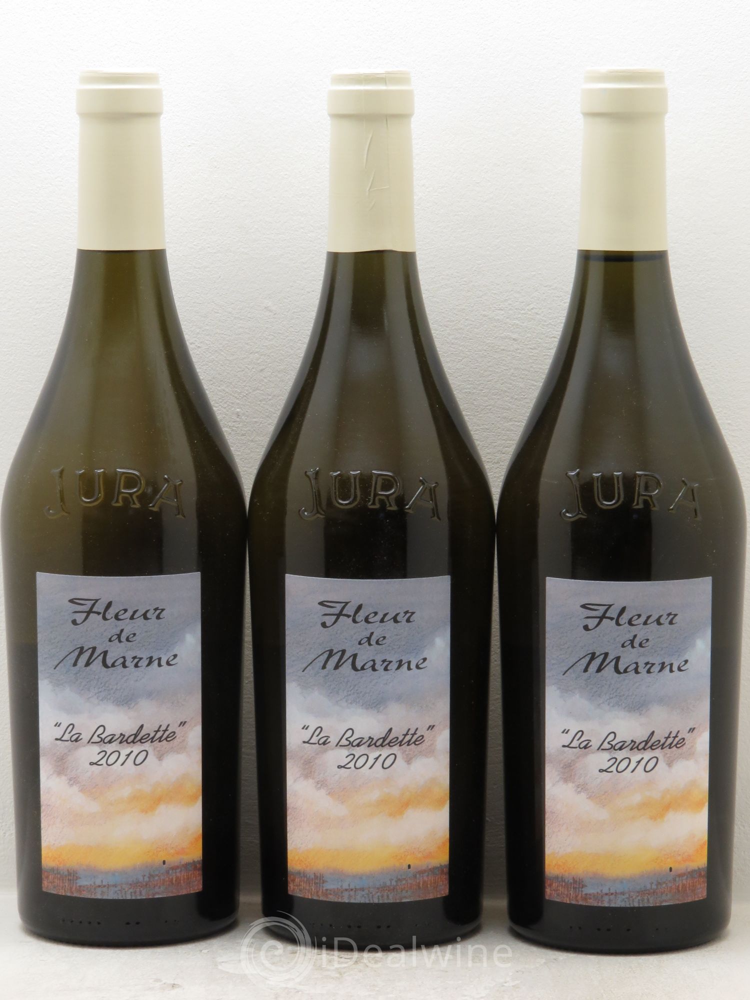 Côtes du Jura Fleur de Marne La Bardette Domaine Labet (sans prix de réserve) 2010 - Posten von 3 Flaschen - 0