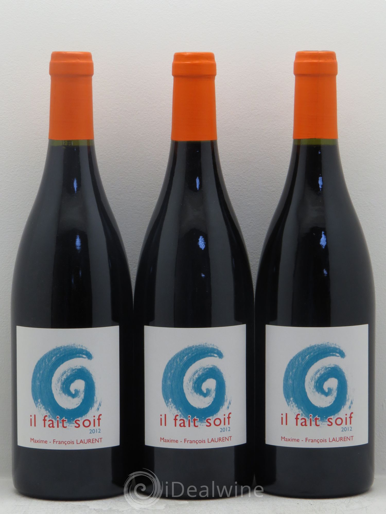 Côtes-du-Rhône Il Fait Soif Maxime-François Laurent (Gramenon) (sans prix de réserve) 2012 - Lot de 3 bouteilles - 0
