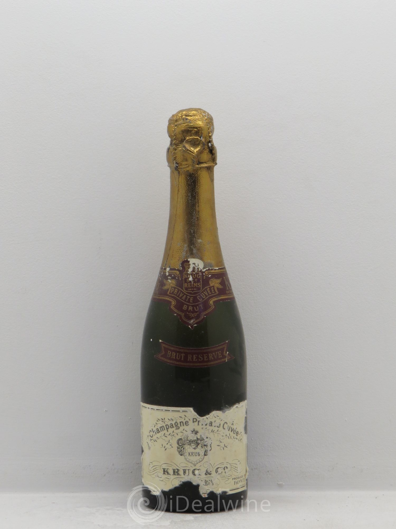 Champagne Krug Private Cuvée - Posten von 6 Demi-Flaschen - 0