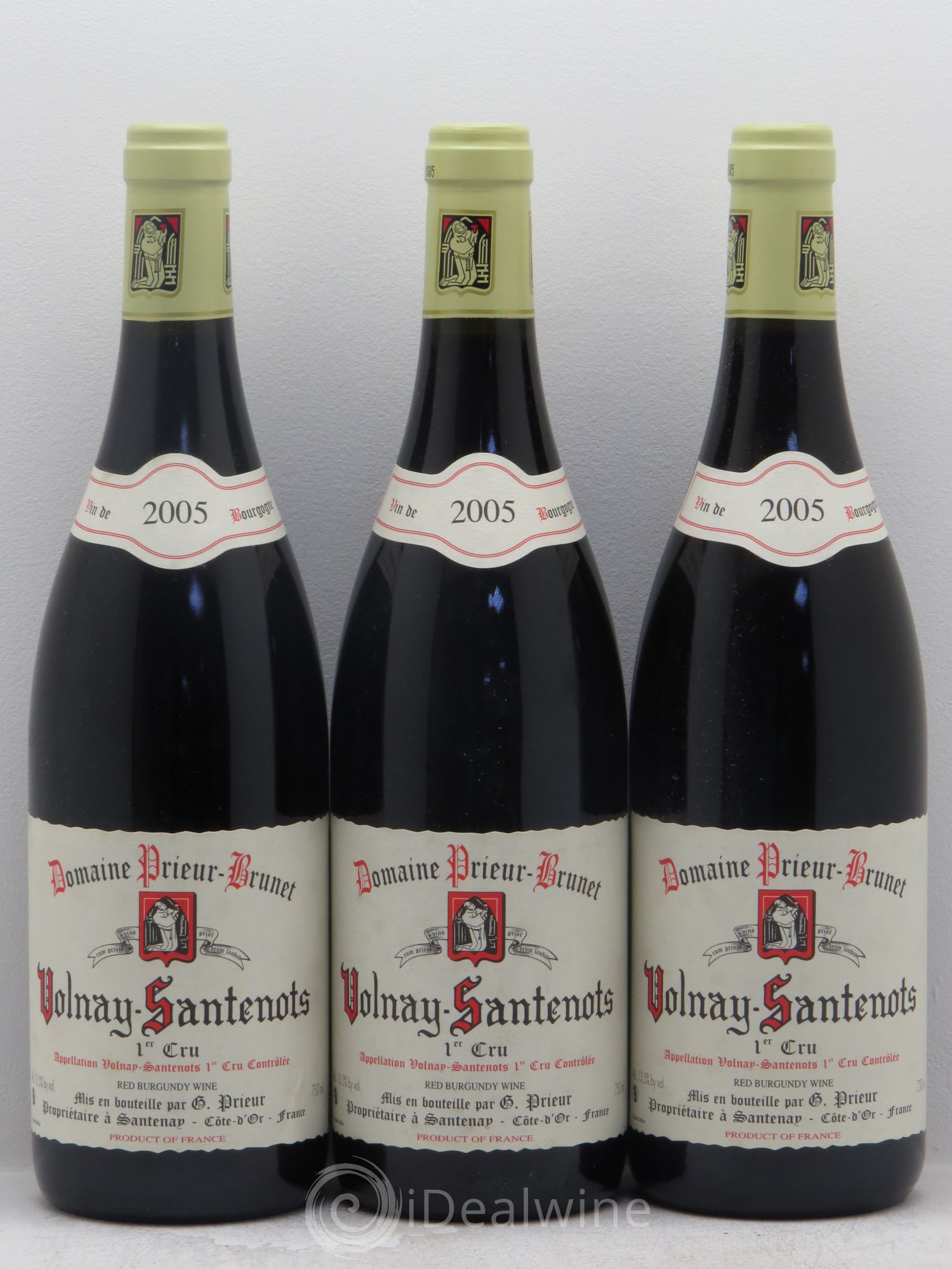 Volnay 1er Cru Prieur Brunet (sans prix de réserve) 2005 - Posten von 3 Flaschen - 0
