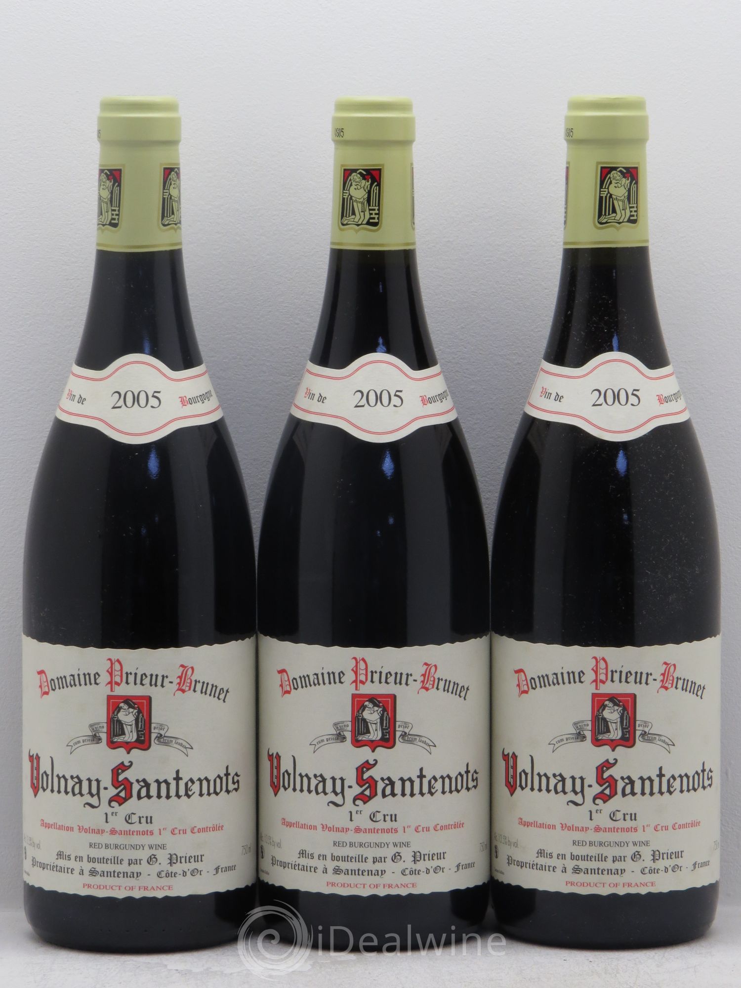 Volnay 1er Cru Prieur Brunet (sans prix de réserve) 2005 - Posten von 3 Flaschen - 0
