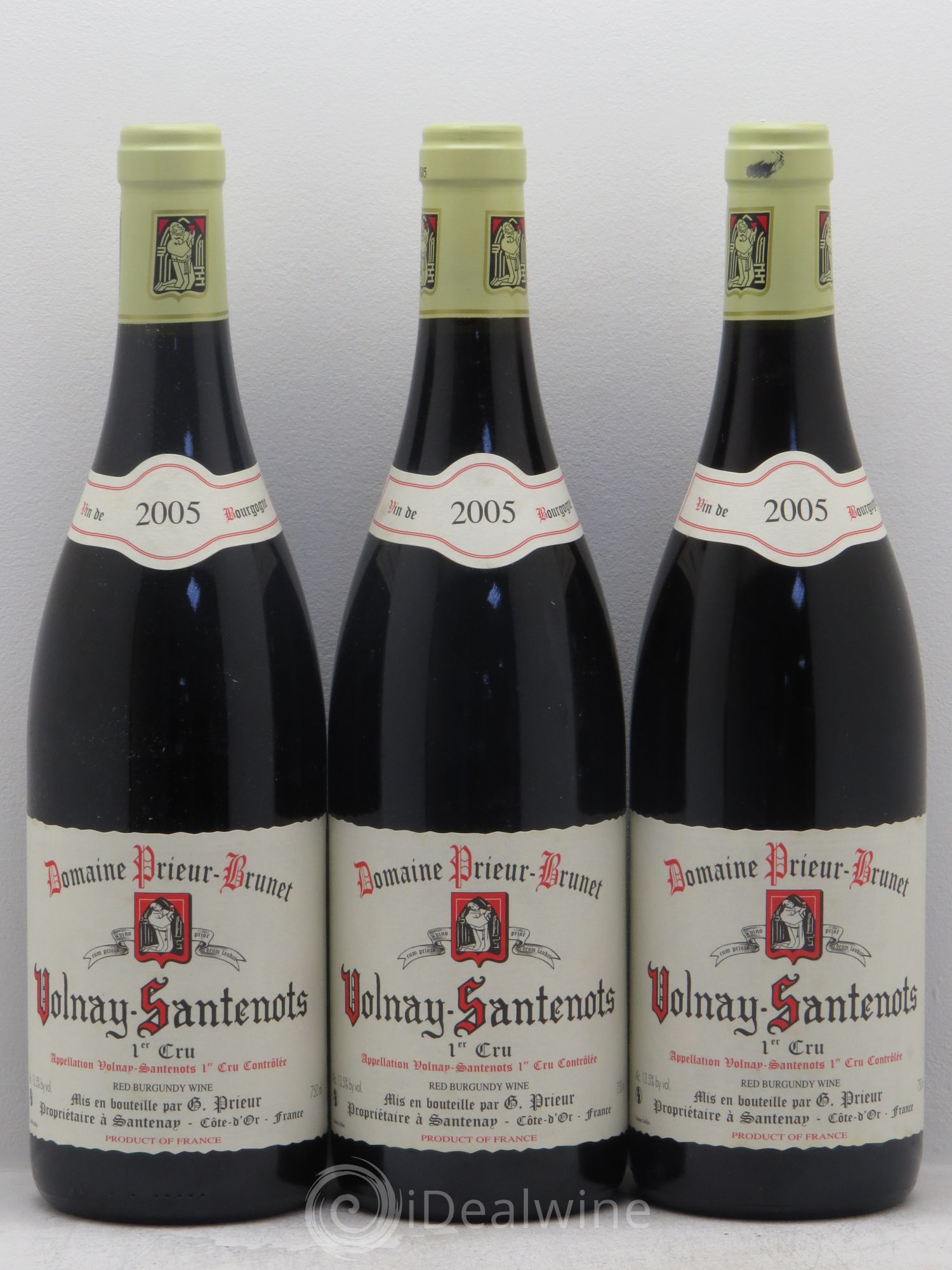 Volnay 1er Cru Prieur Brunet (sans prix de réserve) 2005 - Posten von 3 Flaschen - 0
