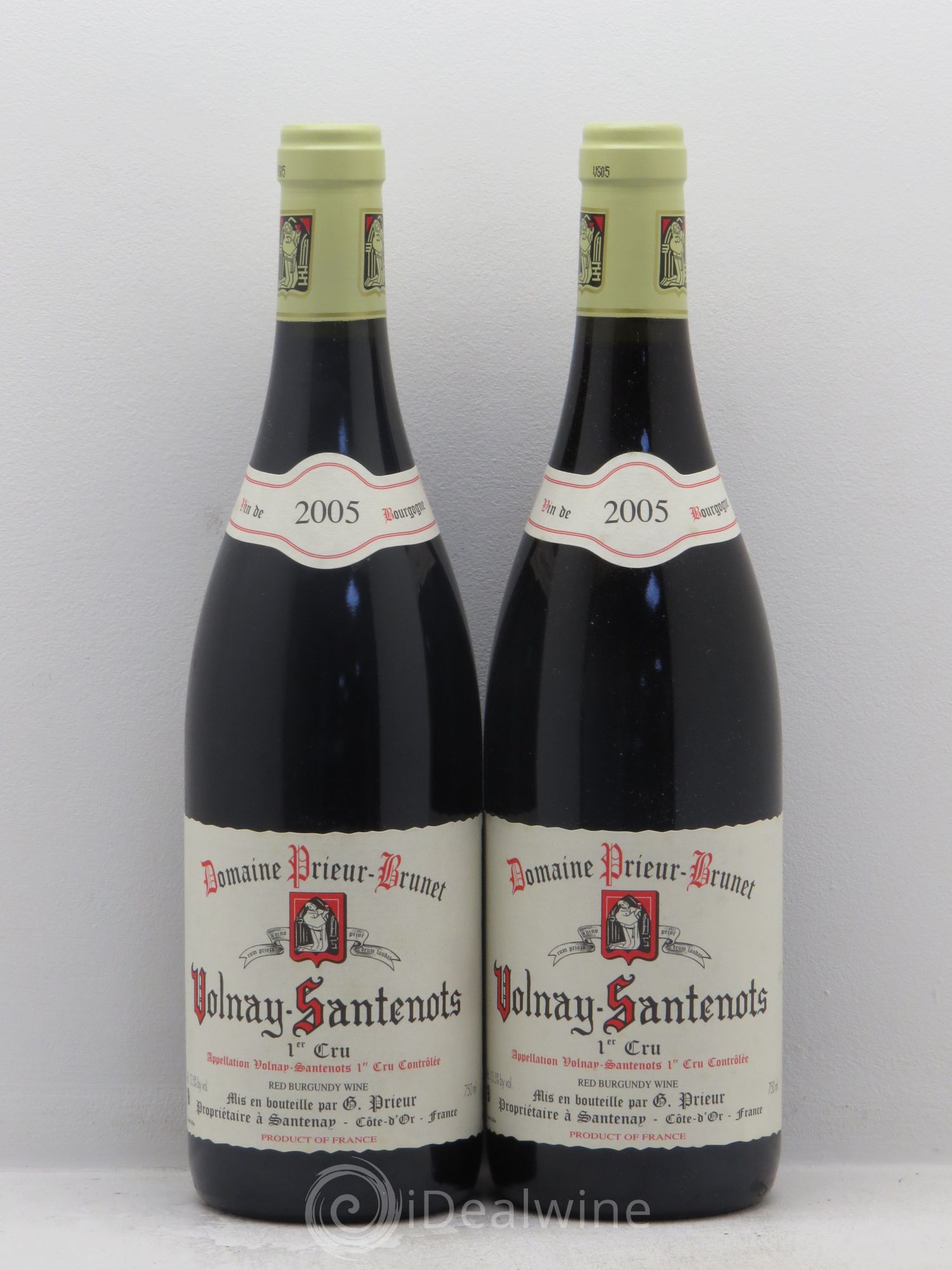 Volnay 1er Cru Prieur Brunet (sans prix de réserve) 2005 - Posten von 2 Flaschen - 0