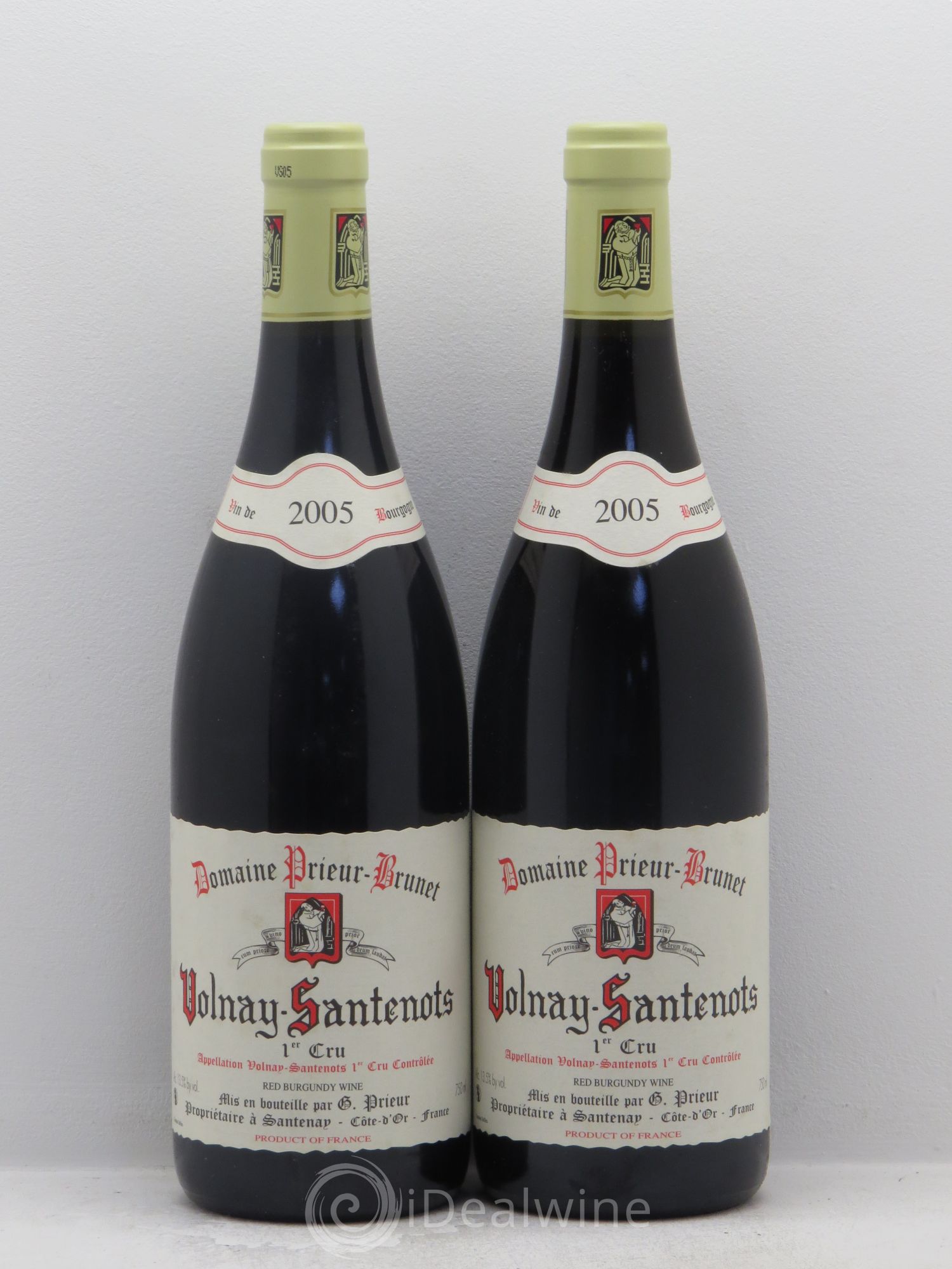 Volnay 1er Cru Prieur Brunet (sans prix de réserve) 2005 - Posten von 2 Flaschen - 0