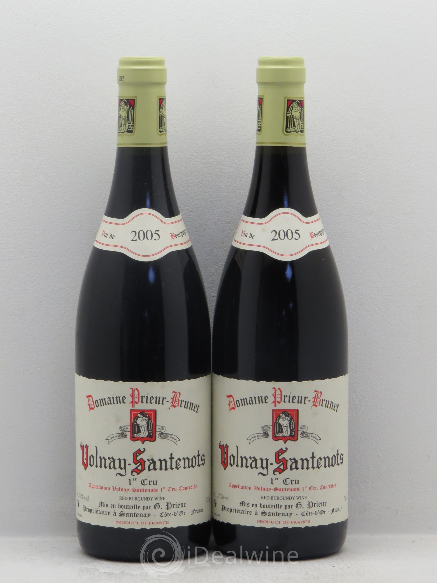 Volnay 1er Cru Prieur Brunet (sans prix de réserve) 2005 - Posten von 2 Flaschen - 0