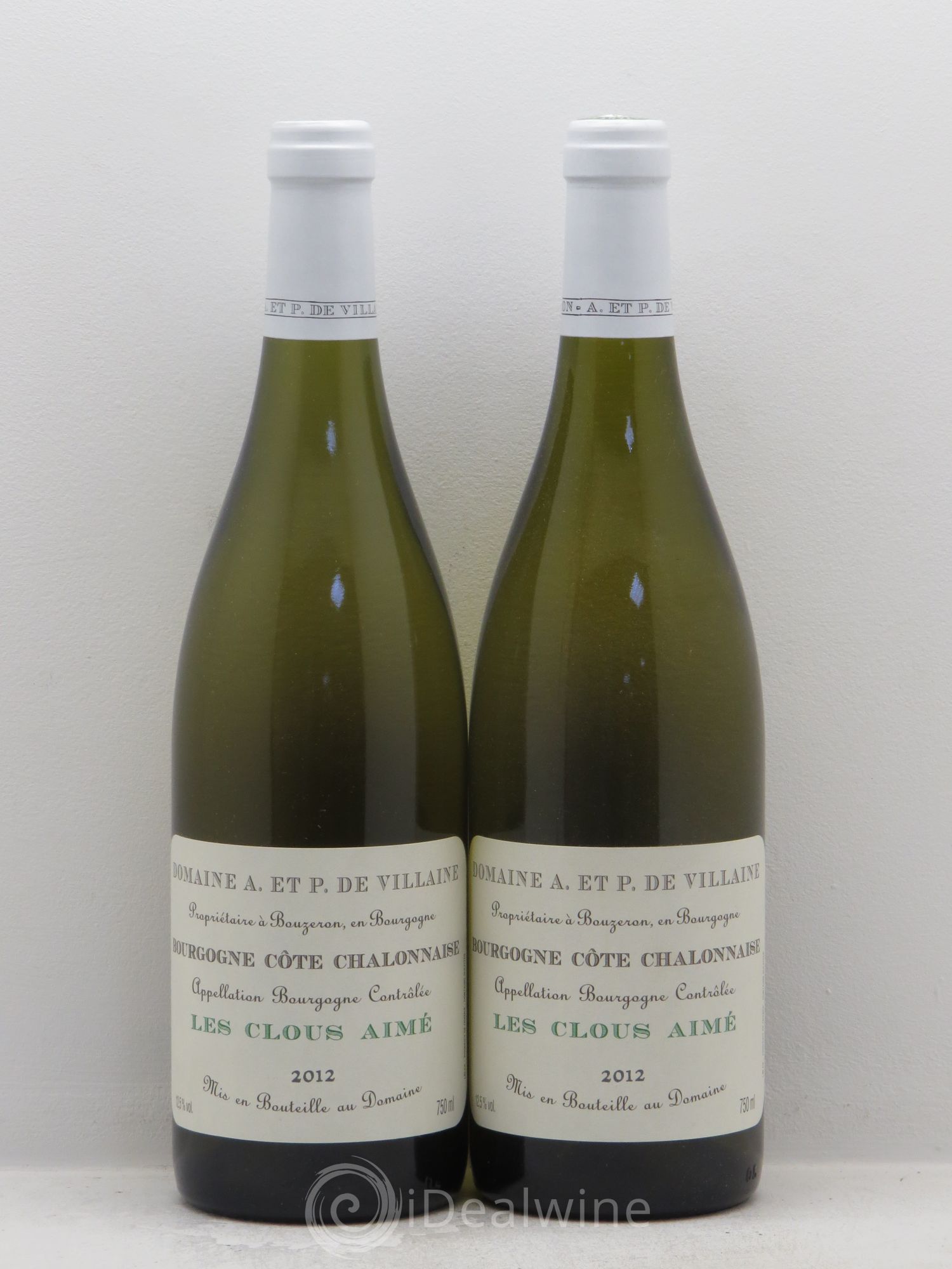 Bourgogne Côte Chalonnaise Les Cloux Aimés - De Villaine (sans prix de réserve) 2012 - Posten von 2 Flaschen - 0