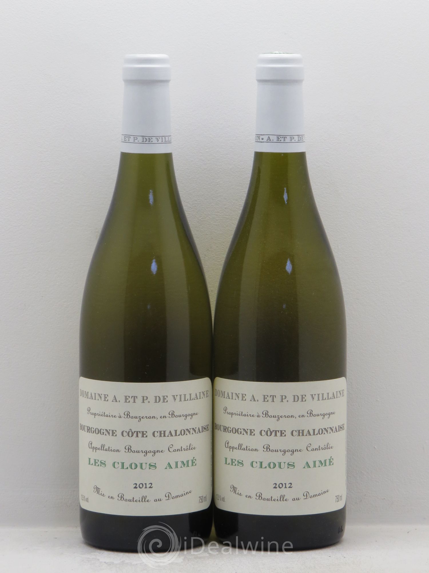 Bourgogne Côte Chalonnaise Les Cloux Aimés - De Villaine (sans prix de réserve) 2012 - Posten von 2 Flaschen - 0
