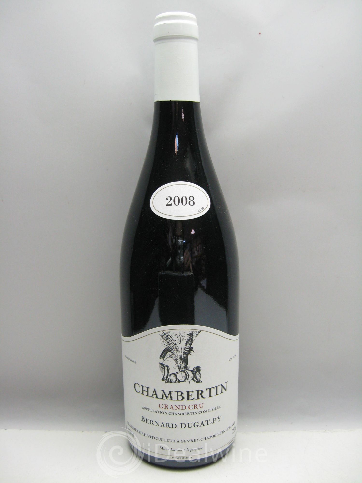 Chambertin Grand Cru Vieilles Vignes Dugat-Py 2008 - Lot de 1 bouteille - 0