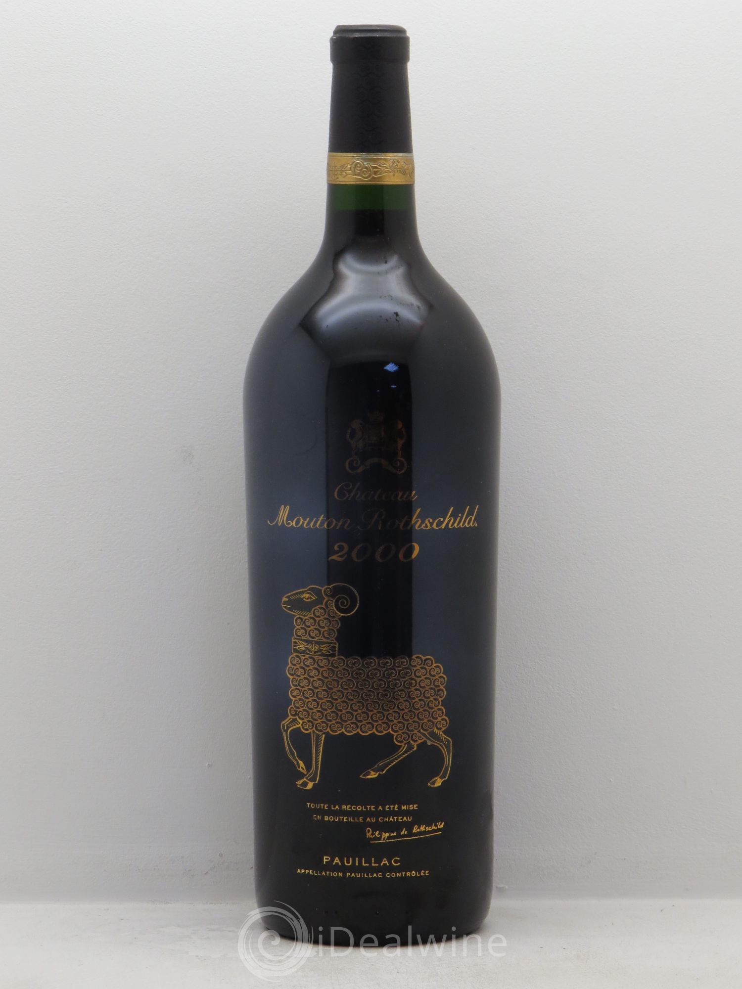 Château Mouton Rothschild 1er Grand Cru Classé 2000 - Lot de 1 magnum - 0