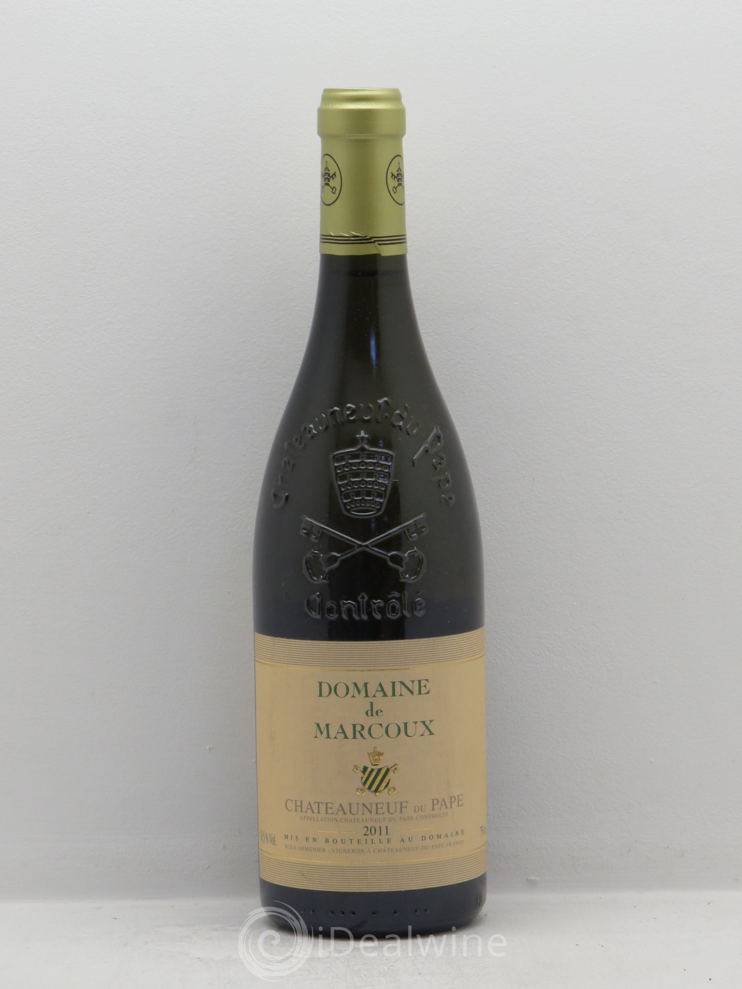 Châteauneuf-du-Pape Marcoux (Domaine de) (sans prix de réserve) 2011 - Lot de 1 bouteille - 0