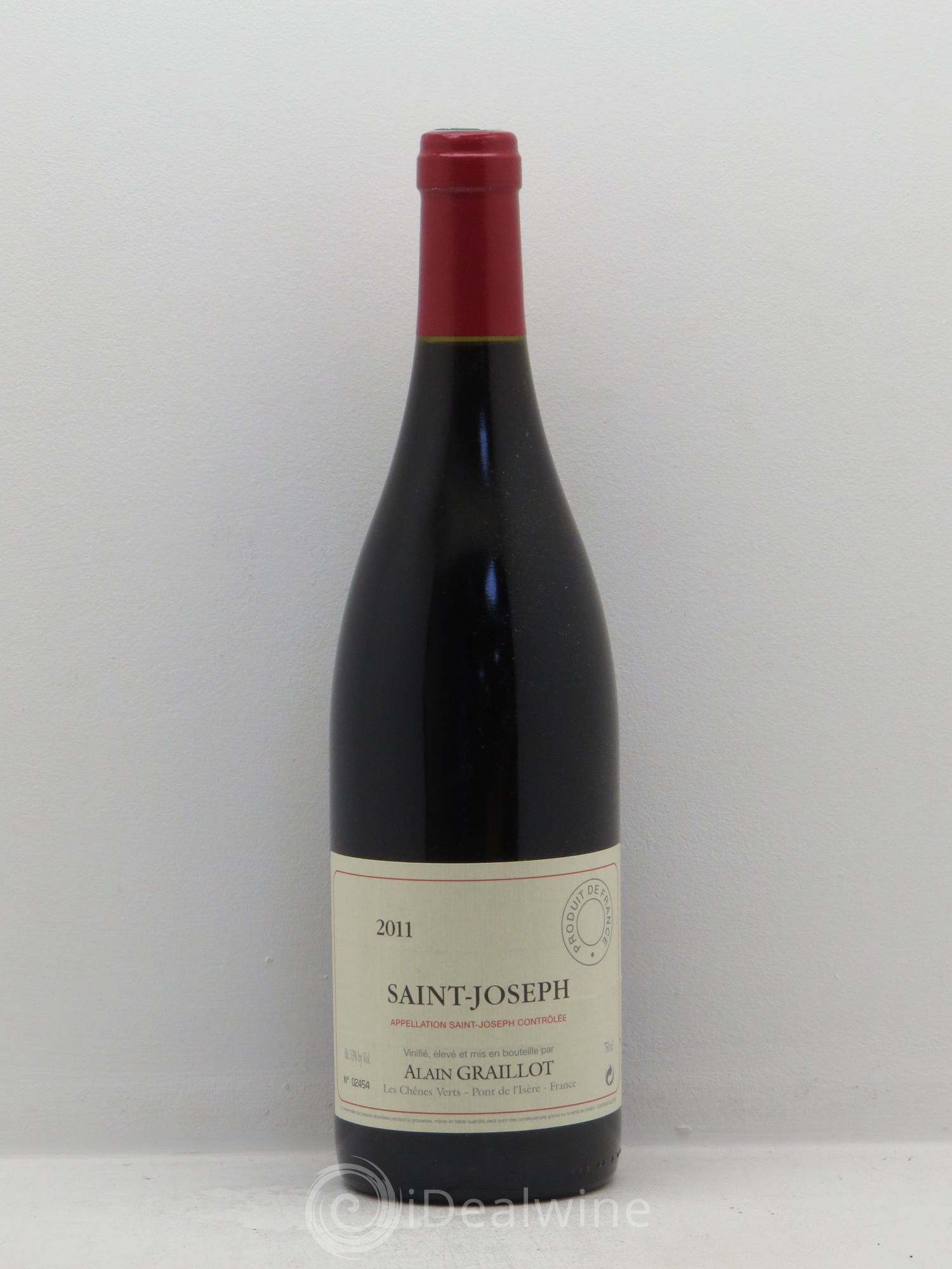 Saint-Joseph Domaine Graillot (sans prix de réserve) 2011 - Lot de 1 bouteille - 0