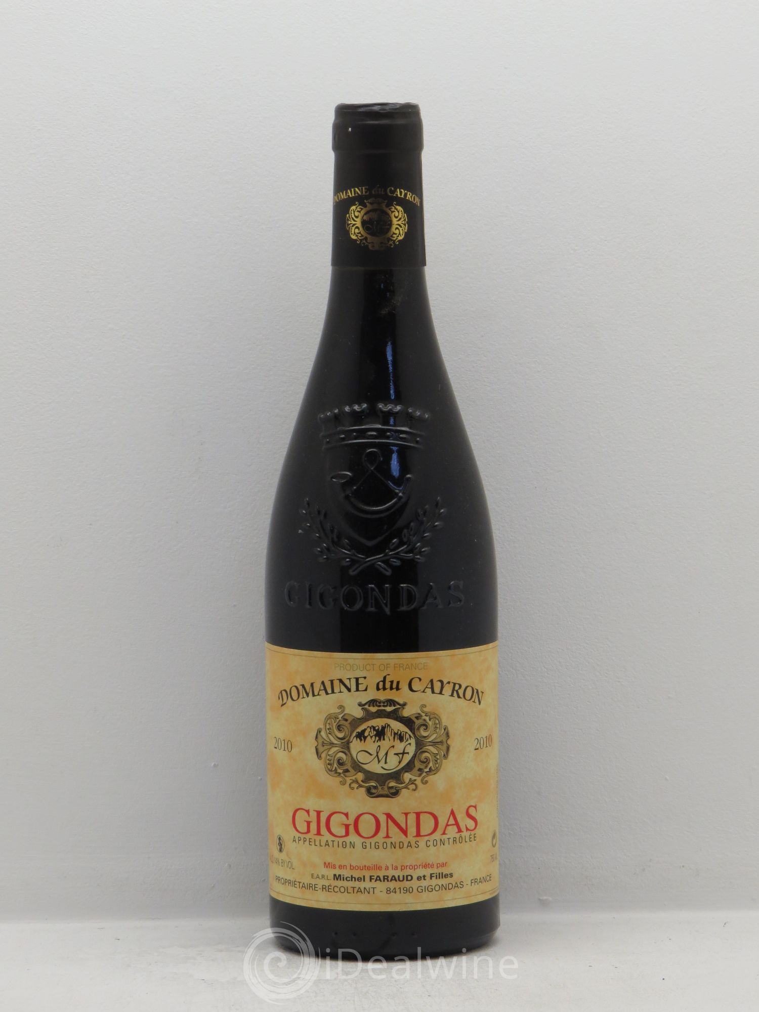 Gigondas Domaine du Cayron (sans prix de réserve) 2010 - Posten von 1 Flasche - 0