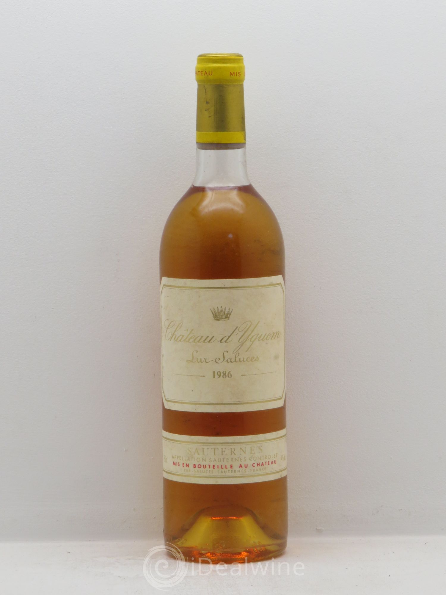 Château d' Yquem 1er Cru Classé Supérieur 1986 - Lotto di 1 bottiglia - 0
