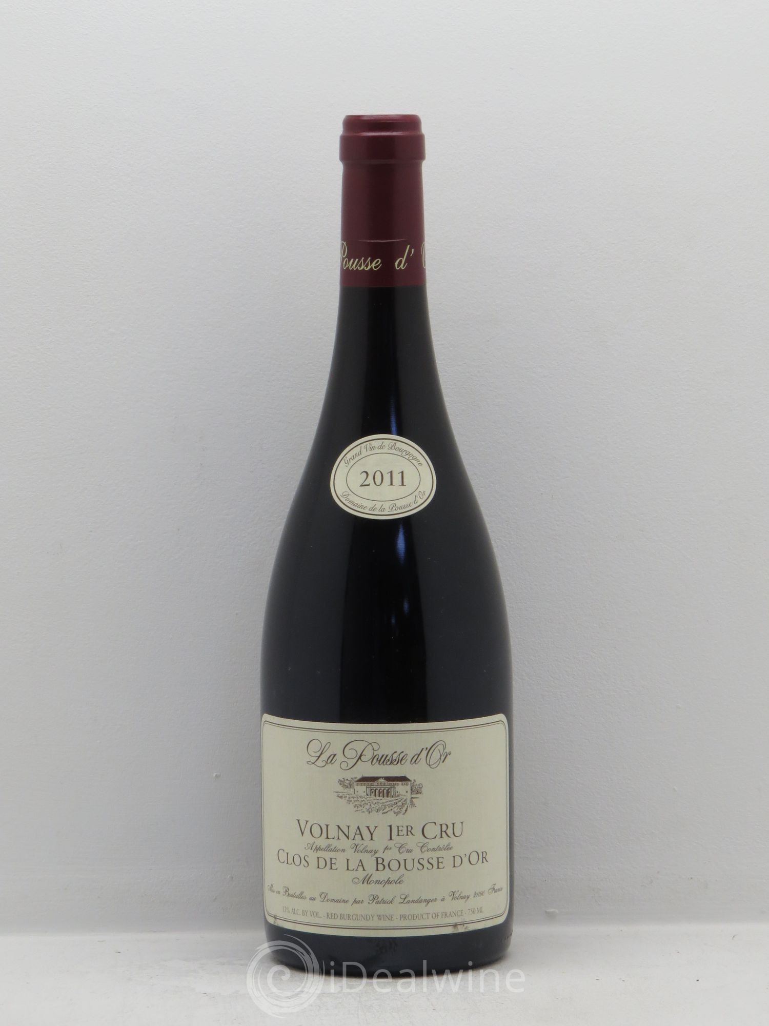 Volnay 1er Cru Clos de la Bousse d'Or La Pousse d'Or (Domaine de) (sans prix de réserve) 2011 - Lot de 1 bouteille - 0