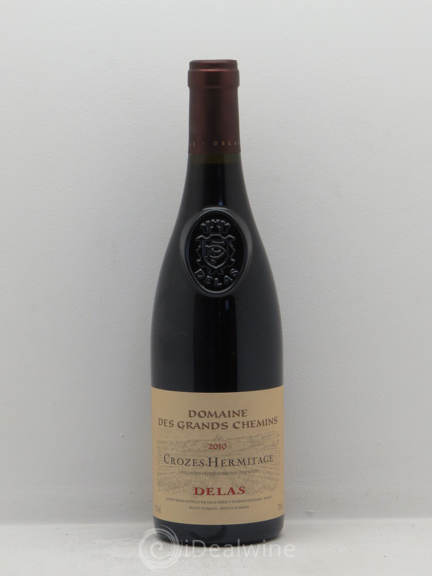 Crozes-Hermitage Domaine des Grands Chemins Delas (sans prix de réserve) 2010 - Posten von 1 Flasche - 0
