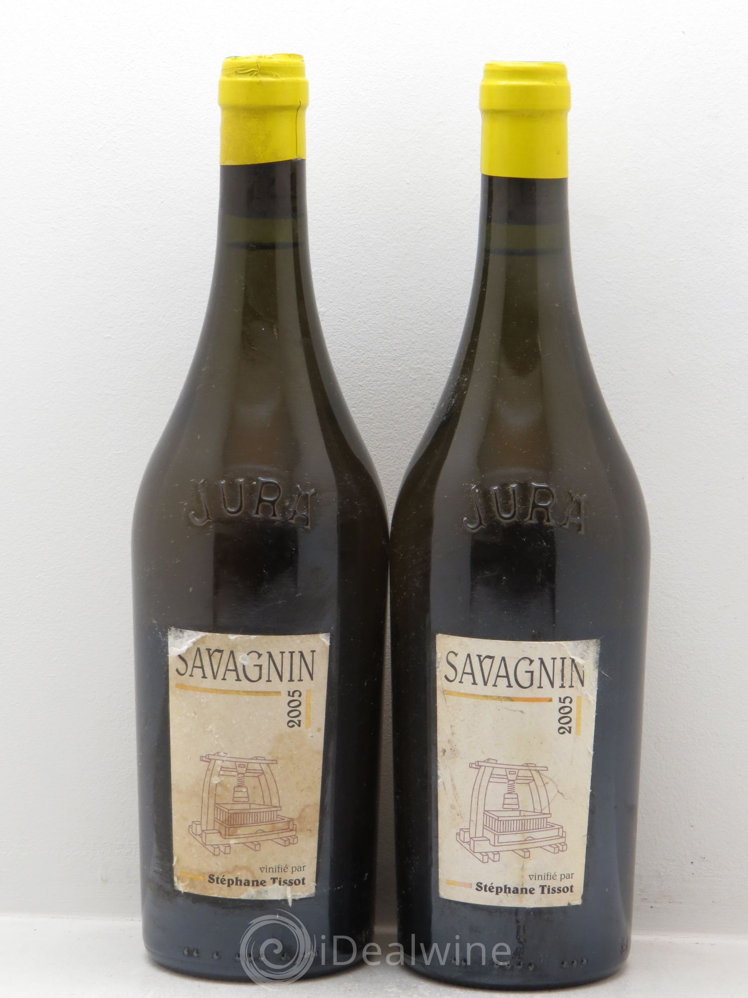 Côtes du Jura Cuvée Savagnin Domaine Stéphane Tissot (sans prix de réserve) 2005 - Posten von 2 Flaschen - 0