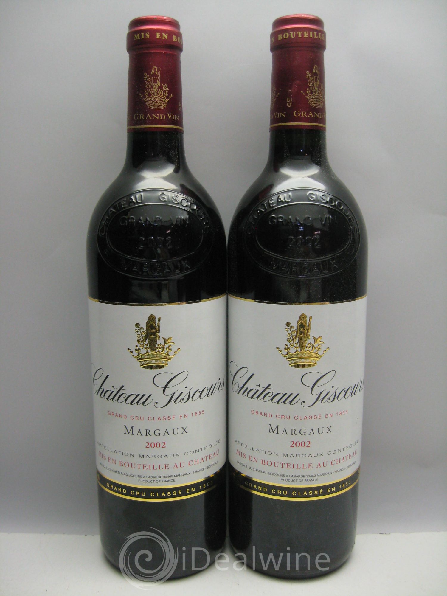 Château Giscours 3ème Grand Cru Classé (sans prix de réserve) 2002 - Lot de 2 bouteilles - 0