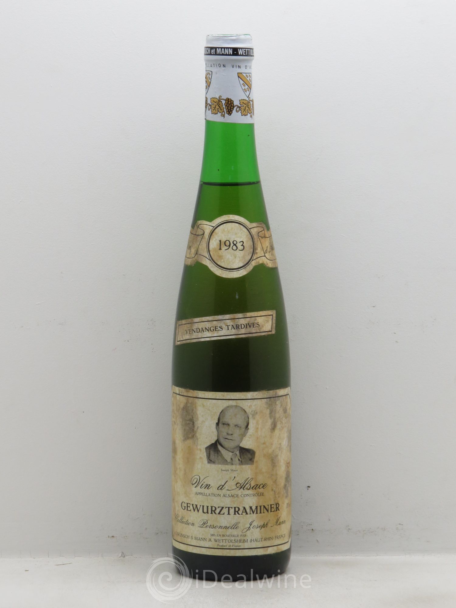 Gewurztraminer Vendanges Tardives Wunsch & Mann (sans prix de réserve) 1983 - Lotto di 1 bottiglia - 0