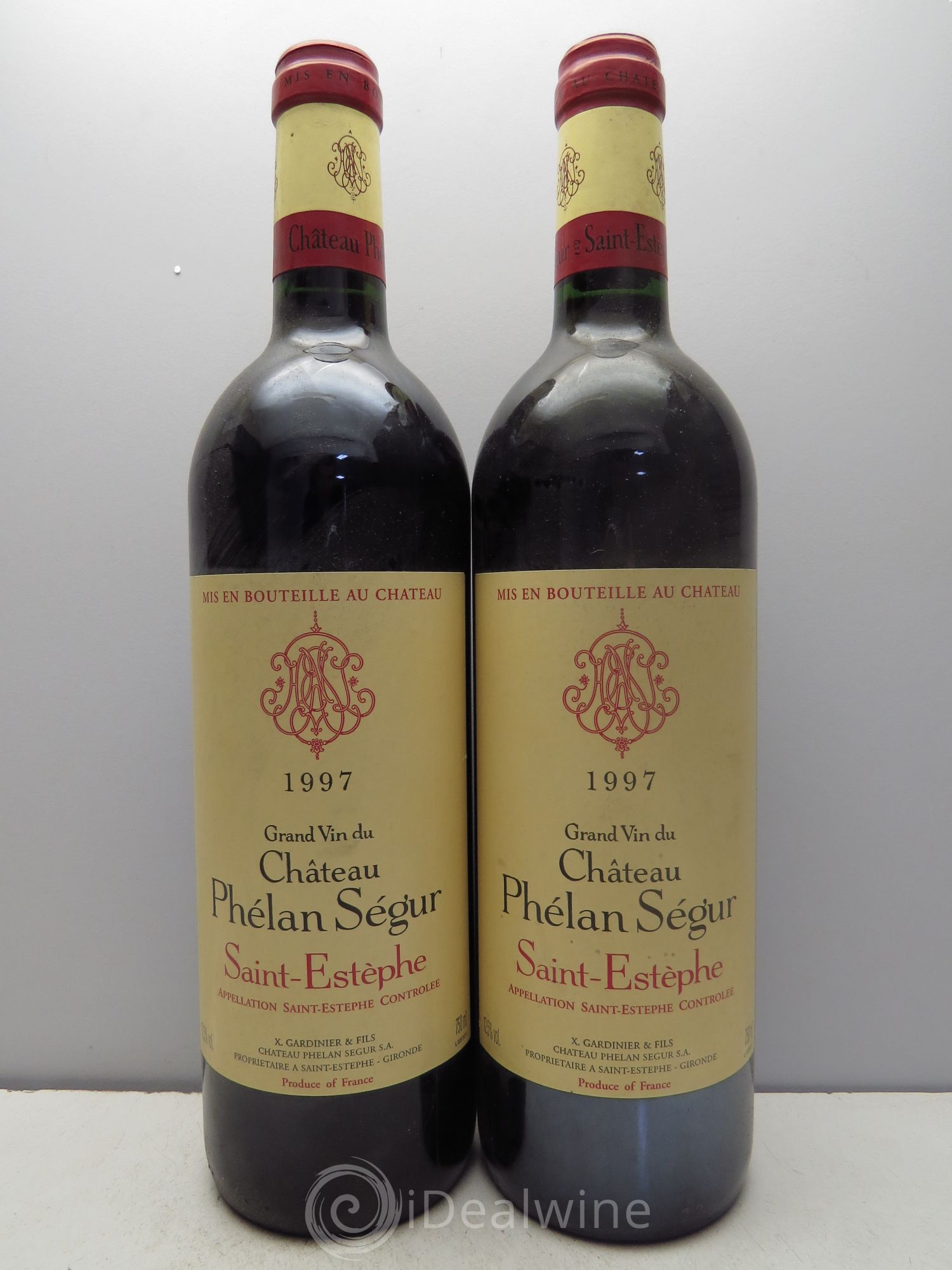 Château Phélan Ségur (sans prix de réserve) 1997 - Lot de 2 bouteilles - 0