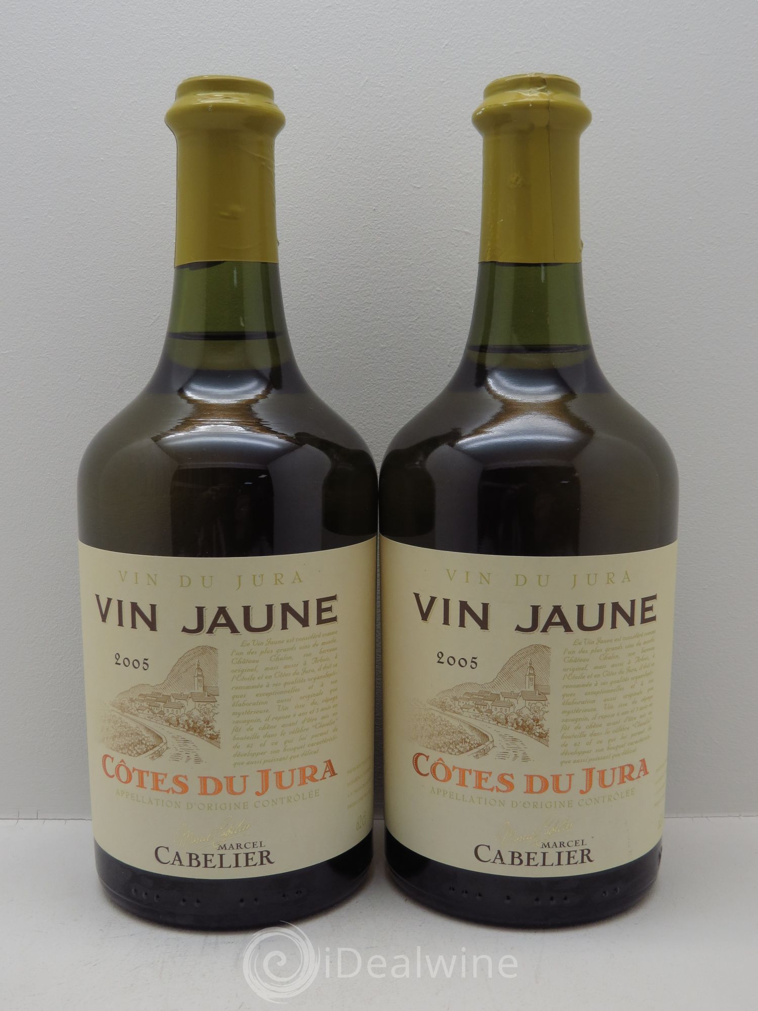 Arbois Vin Jaune Cabellier (sans prix de réserve) 2005 - Posten von 2 Flaschen - 0