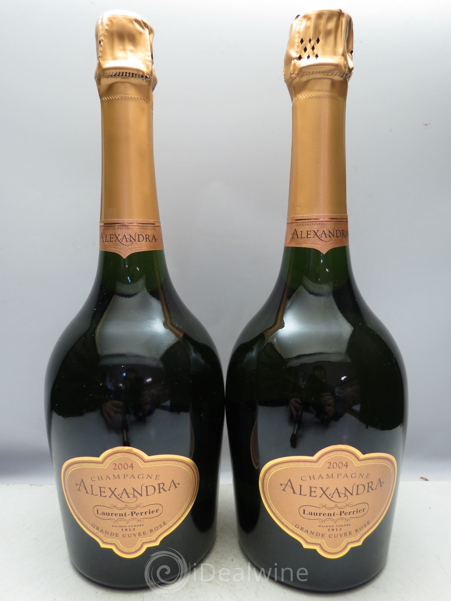 Cuvée Alexandra Laurent Perrier (sans prix de réserve) 2004 - Lot de 2 bouteilles - 0