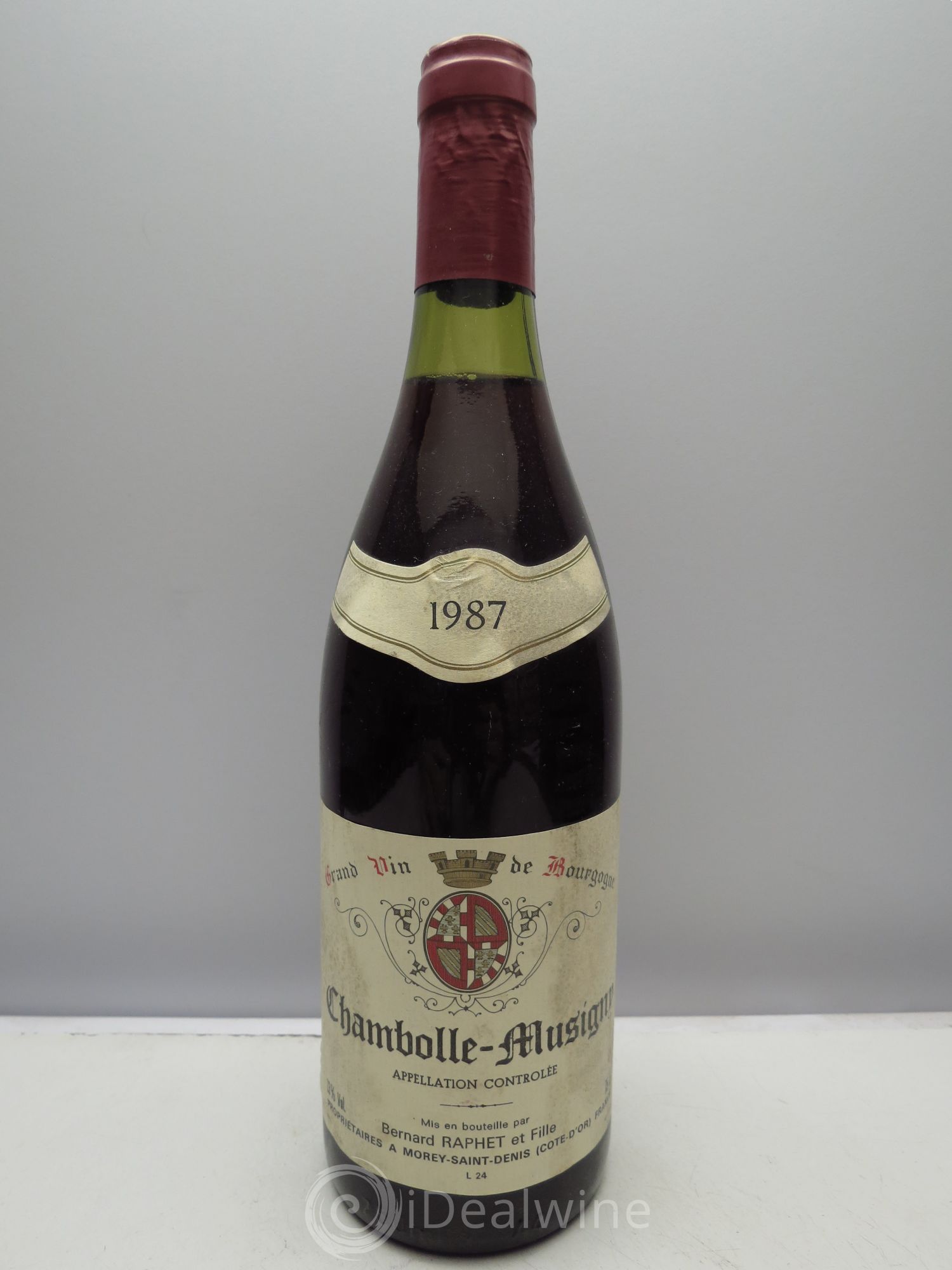 Chambolle-Musigny Bernard Raphet (sans prix de réserve) 1987 - Posten von 6 Flaschen - 0