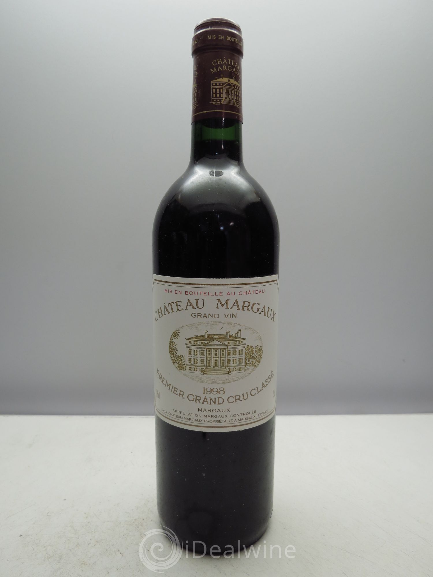 Château Margaux 1er Grand Cru Classé (sans prix de réserve) 1998 - Lot de 1 bouteille - 0