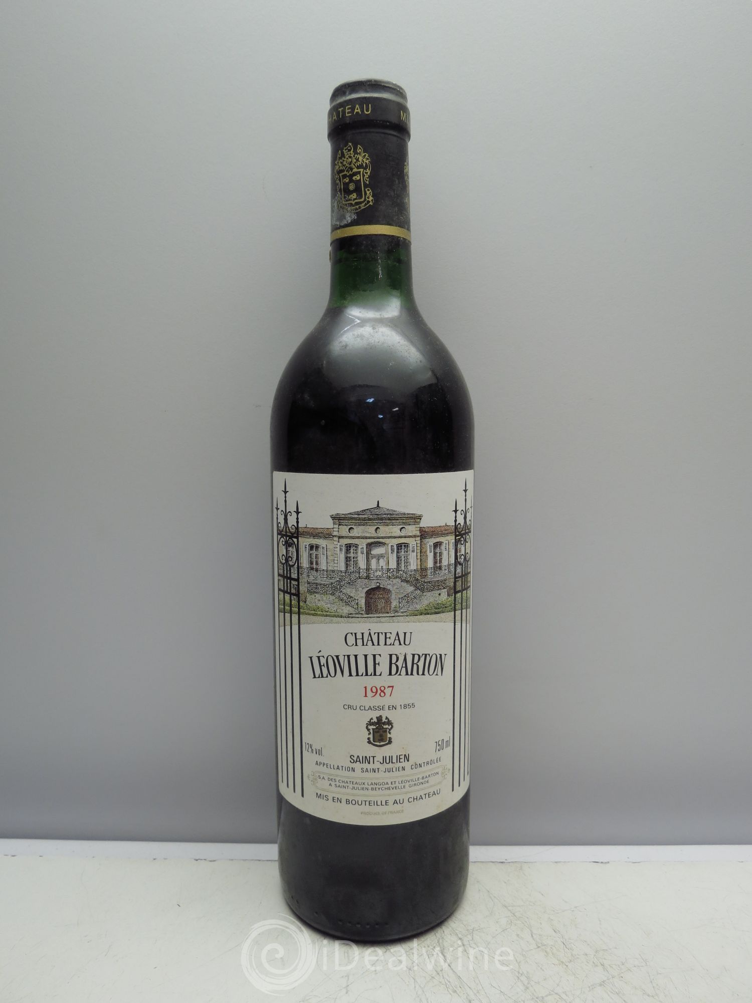 Château Léoville Barton 2ème Grand Cru Classé (sans prix de réserve) 1987 - Lot de 1 bouteille - 0