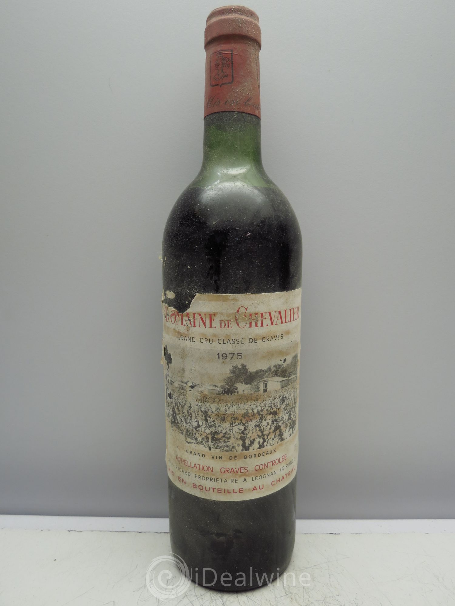 Domaine de Chevalier Cru Classé de Graves (sans prix de réserve) 1975 - Lot de 1 bouteille - 0