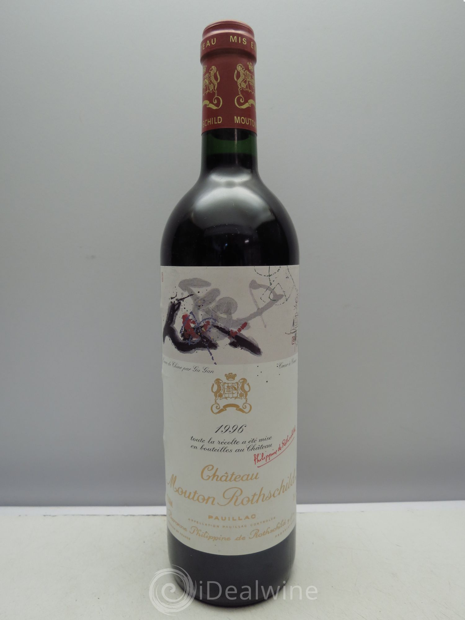 Château Mouton Rothschild 1er Grand Cru Classé (sans prix de réserve) 1996 - Lot de 1 bouteille - 0
