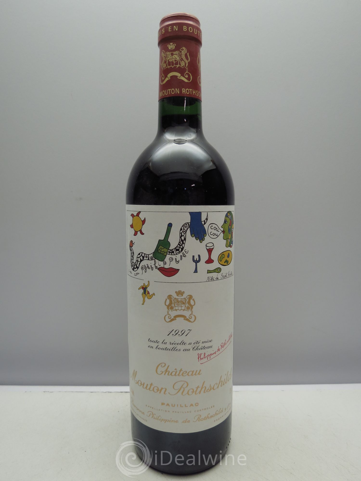 Château Mouton Rothschild 1er Grand Cru Classé (sans prix de réserve) 1997 - Lot de 1 bouteille - 0