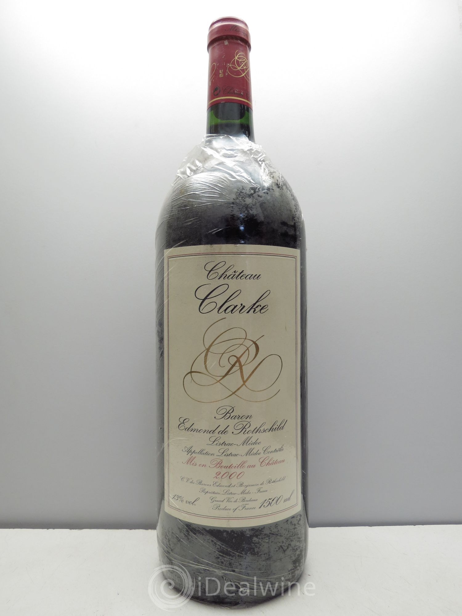 Château Clarke (sans prix de réserve) 2000 - Lot de 1 magnum - 0