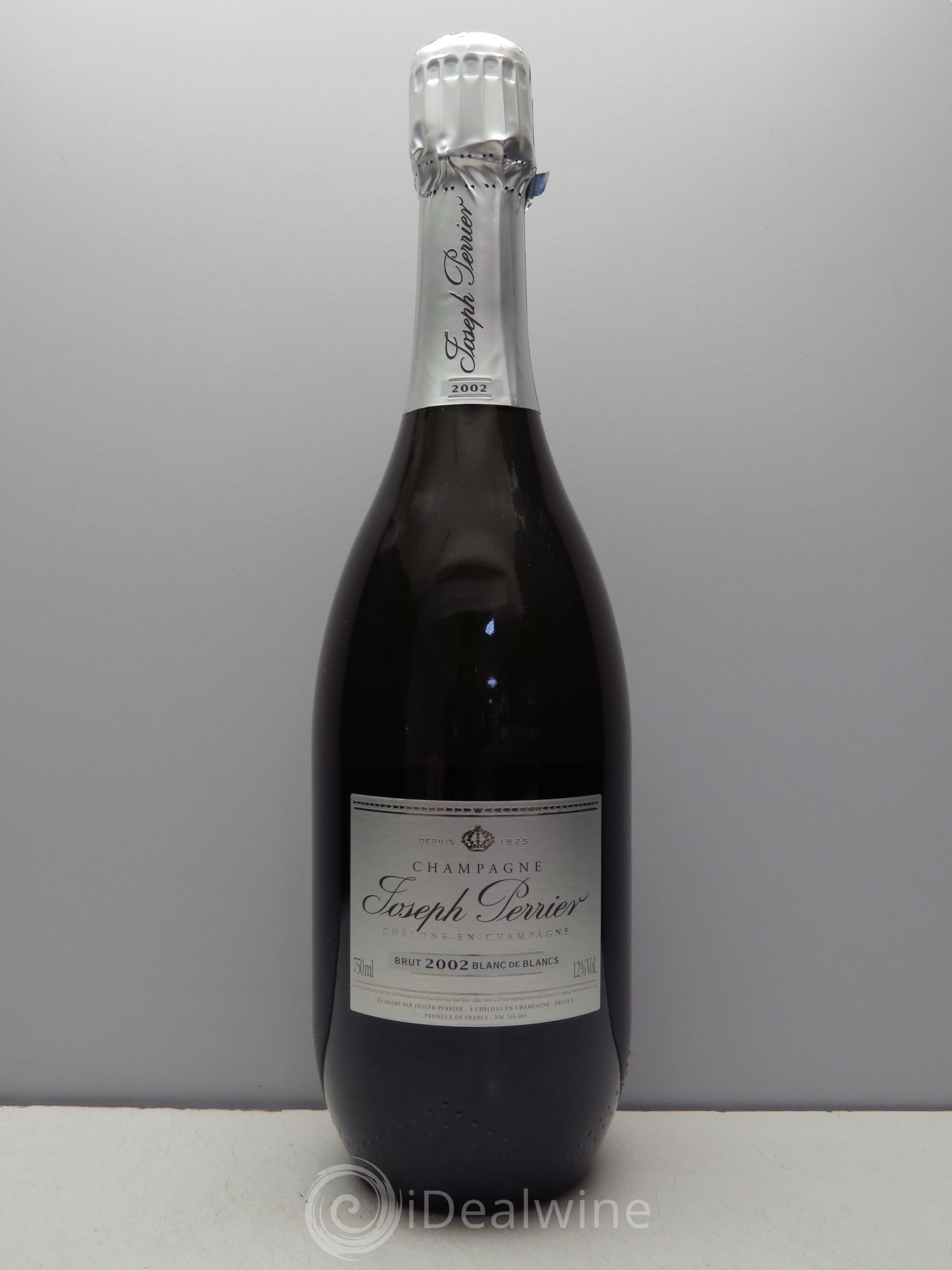 Champagne Joseph Perrier Brut Blanc de Blancs (sans prix de réserve) 2002 - Posten von 1 Flasche - 0