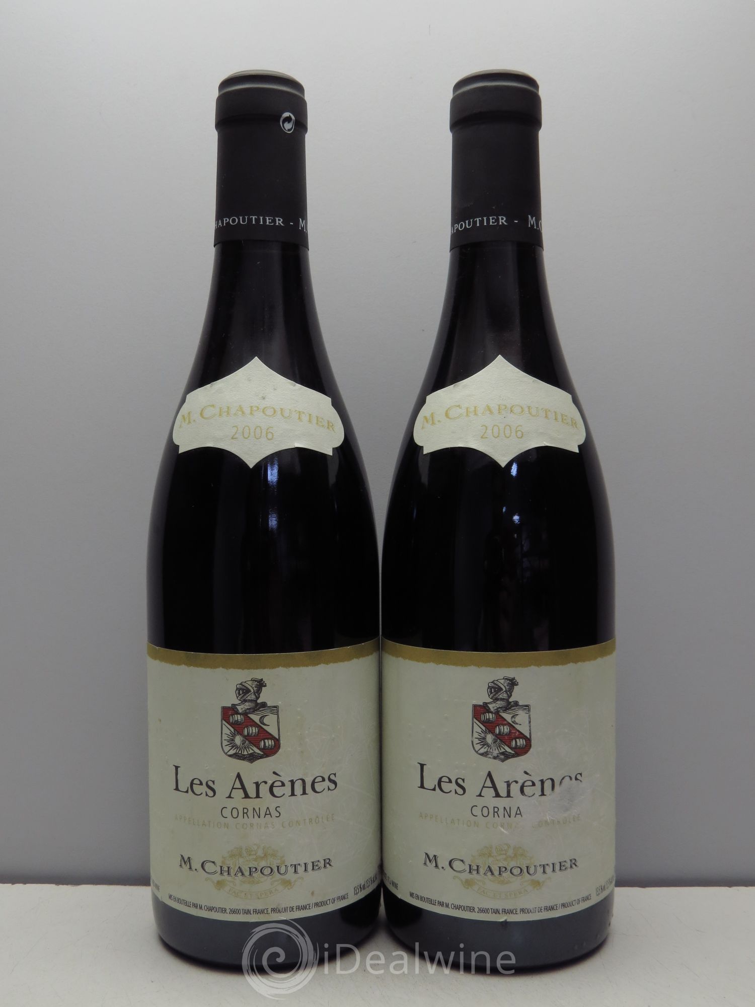 Cornas les Arènes (sans prix de réserve) 2006 - Posten von 2 Flaschen - 0