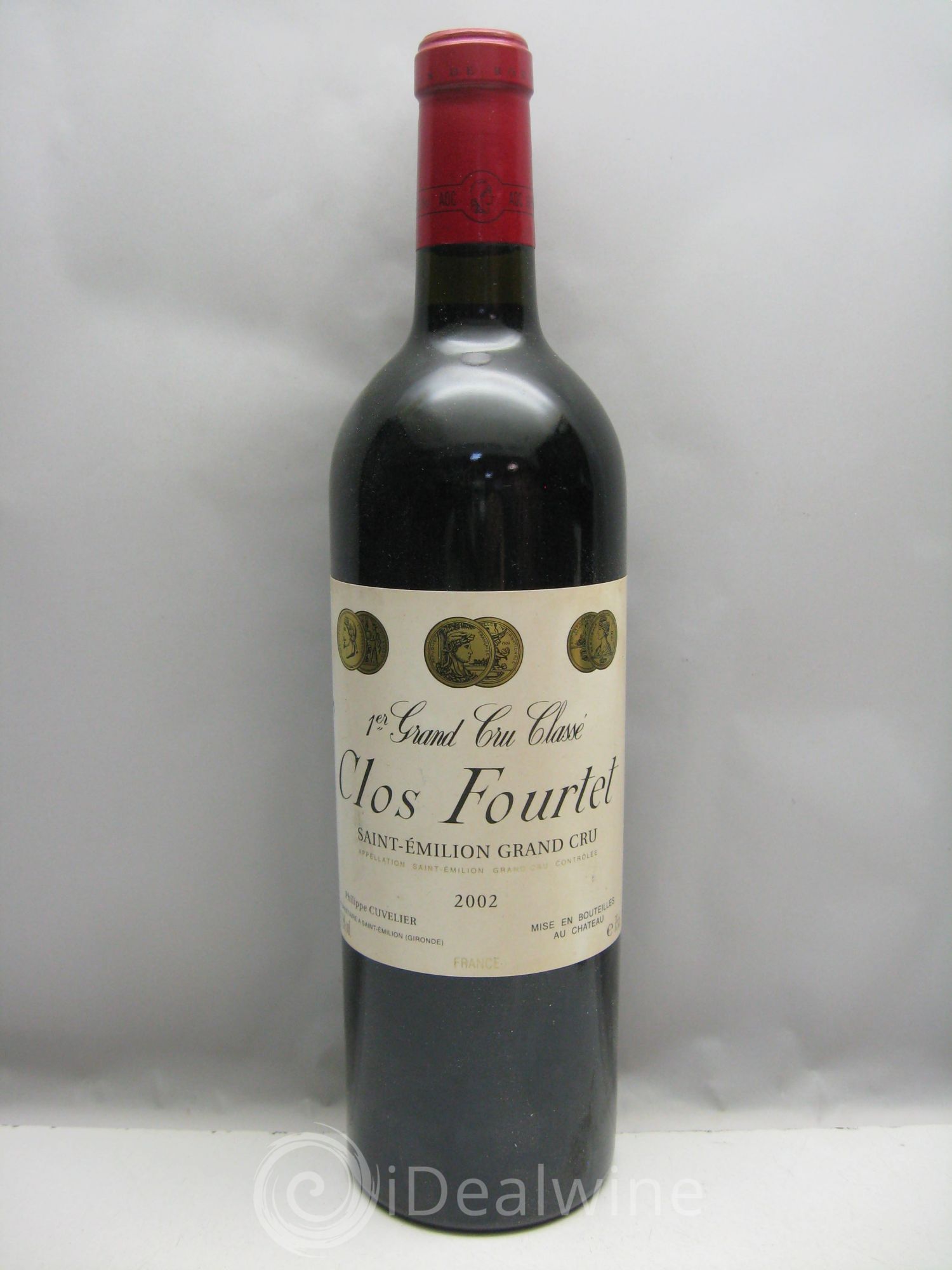 Clos Fourtet 1er Grand Cru Classé B (sans prix de réserve) 2002 - Lot de 1 bouteille - 0